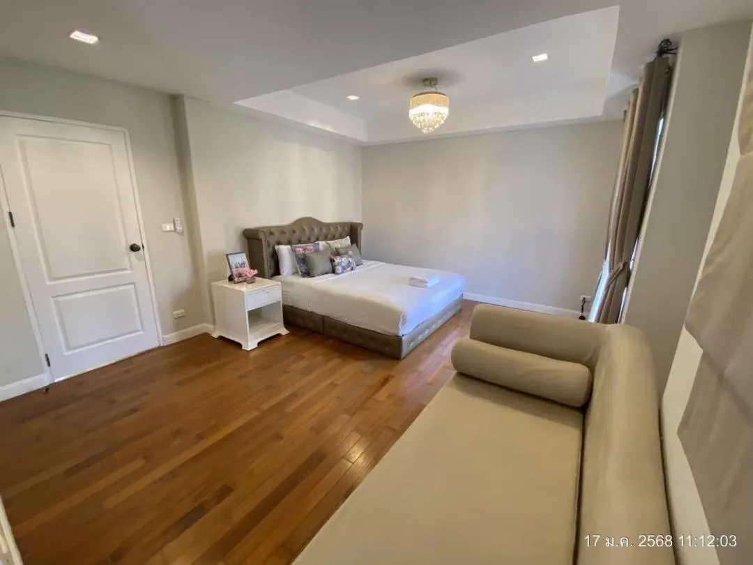 Bed in Villa Primo Eyrie Khaoyai near Toscana