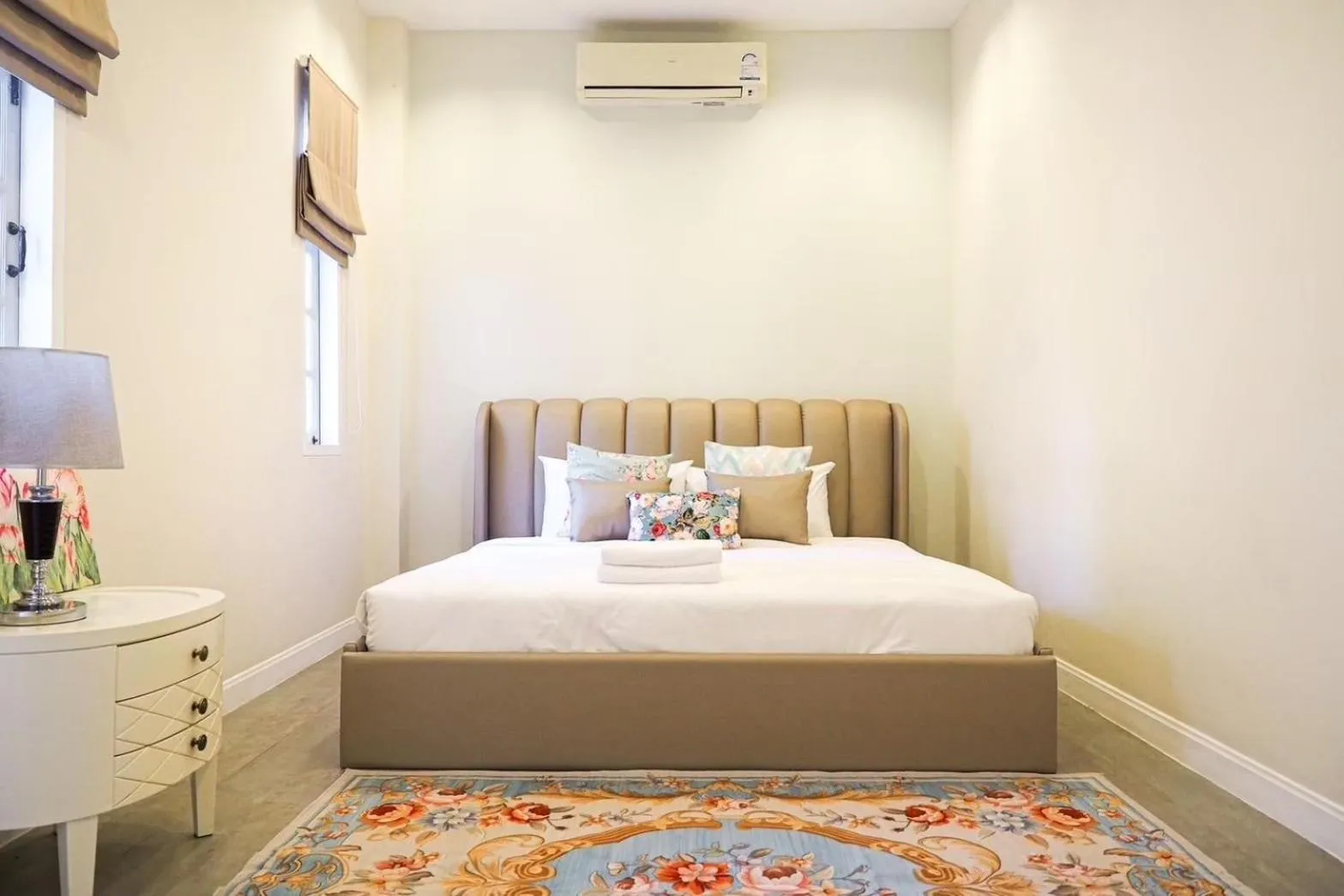 Bed in Villa Primo Eyrie Khaoyai near Toscana