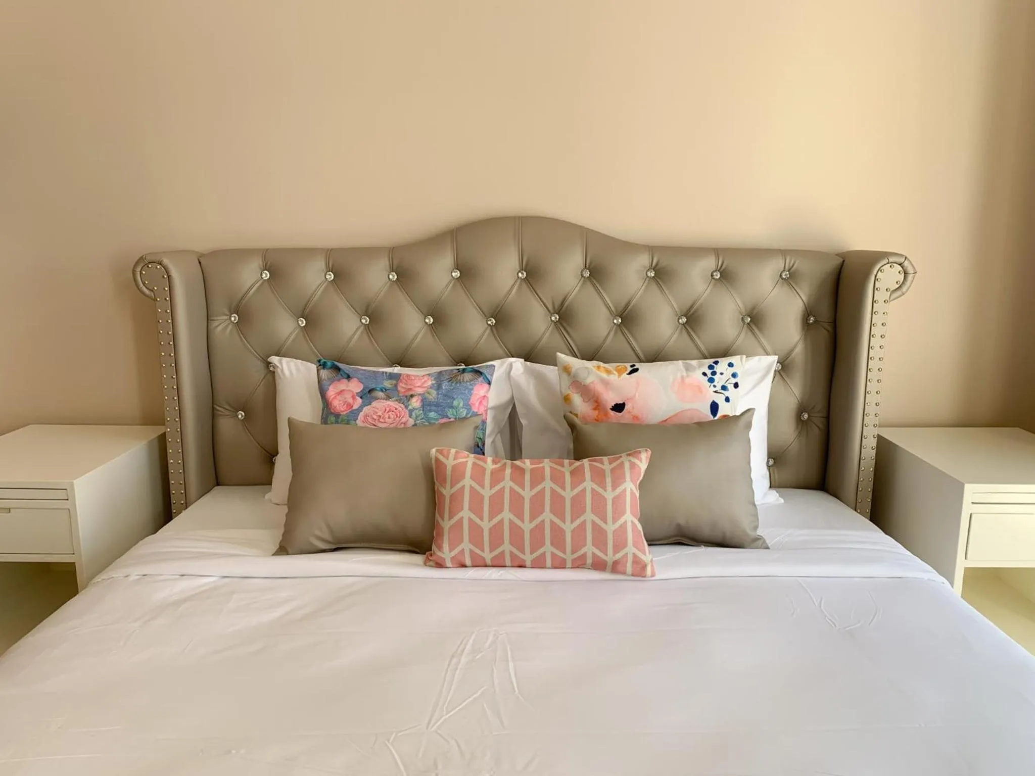 Bed in Villa Primo Eyrie Khaoyai near Toscana