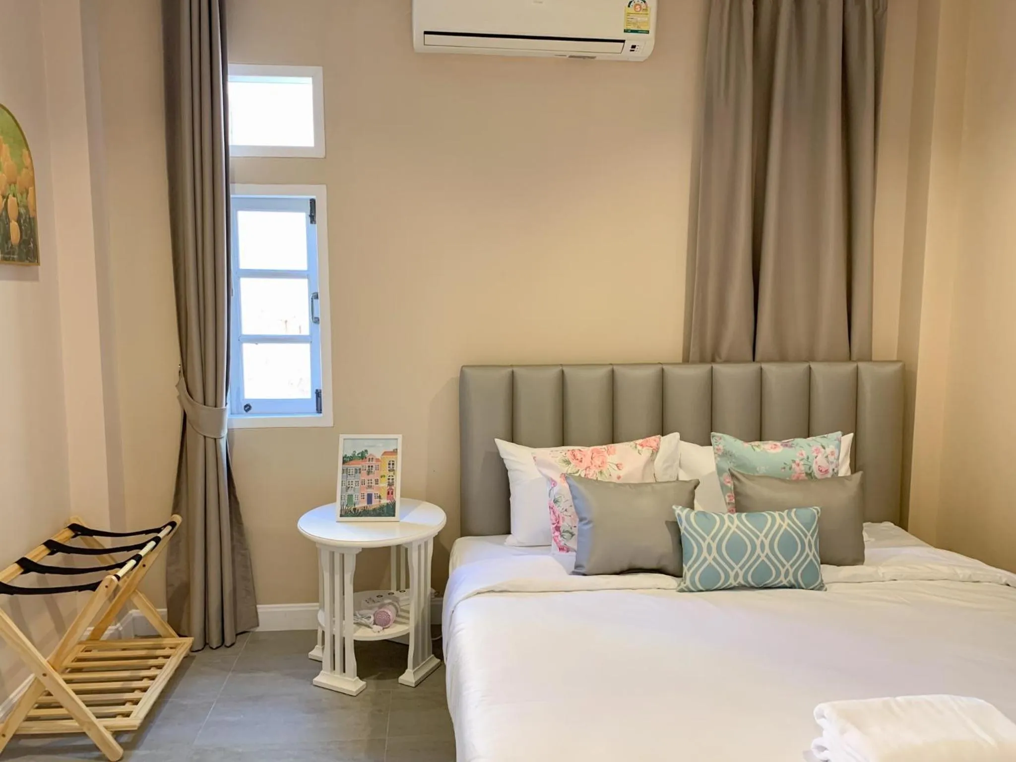 Bed in Villa Primo Eyrie Khaoyai near Toscana