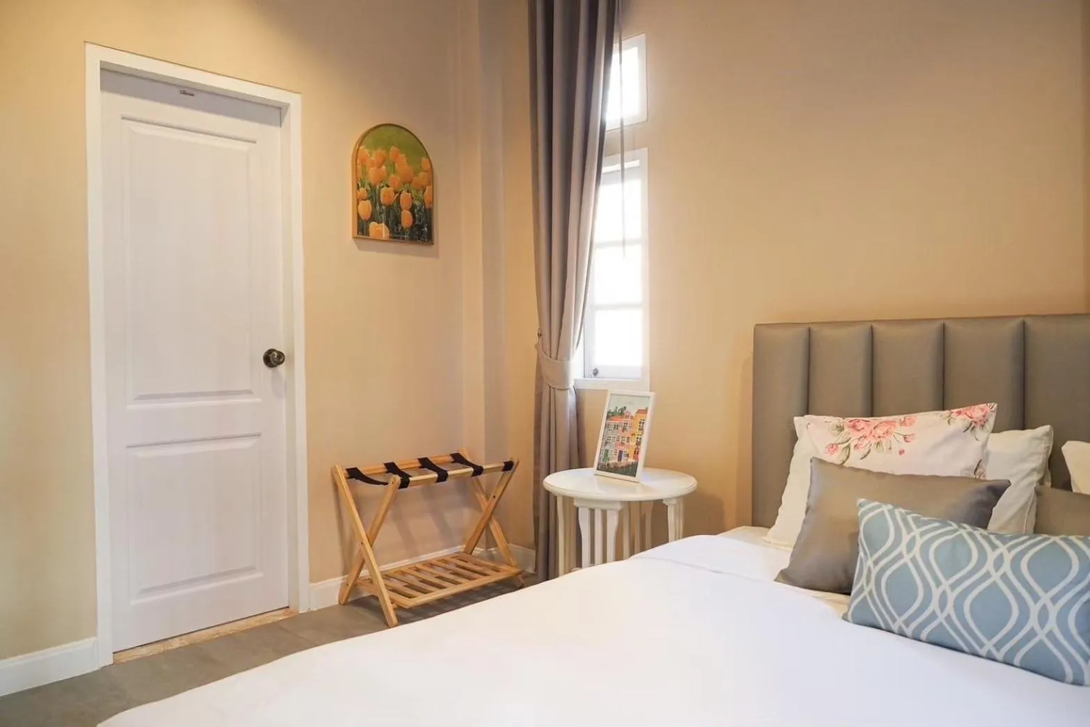 Bed in Villa Primo Eyrie Khaoyai near Toscana