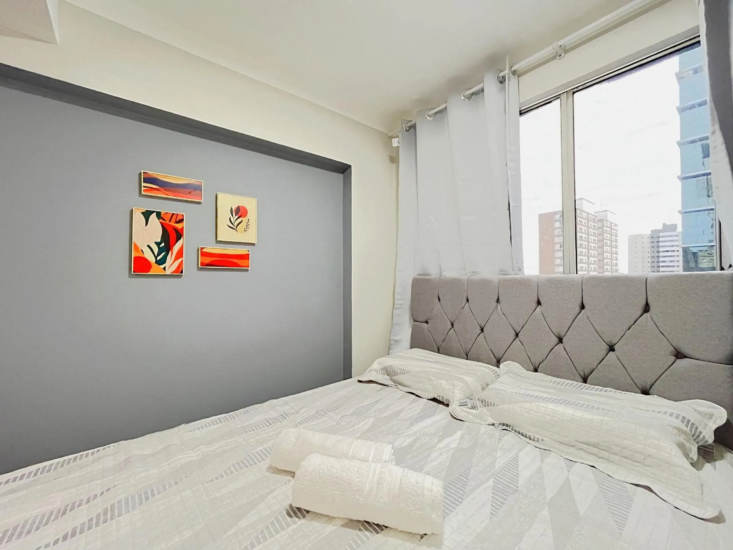 Photo of the whole room, Bed in Excelente apartamento no centro de Curitiba