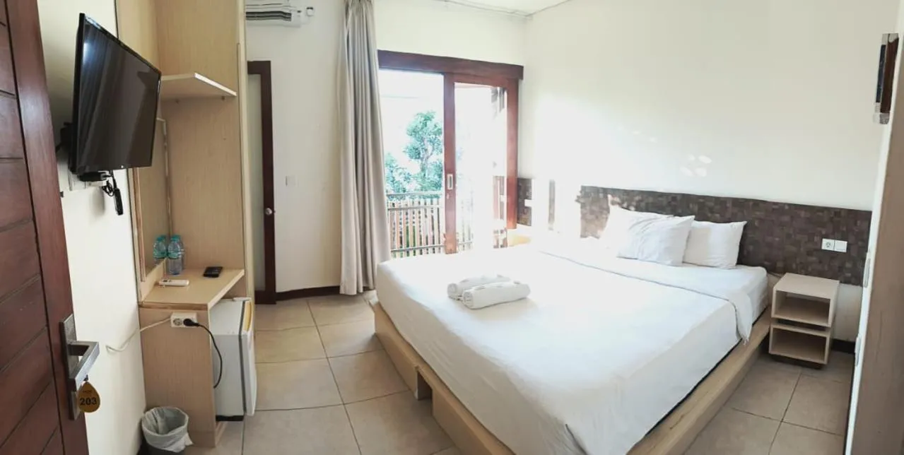 Bed in THE PAVING VILLA