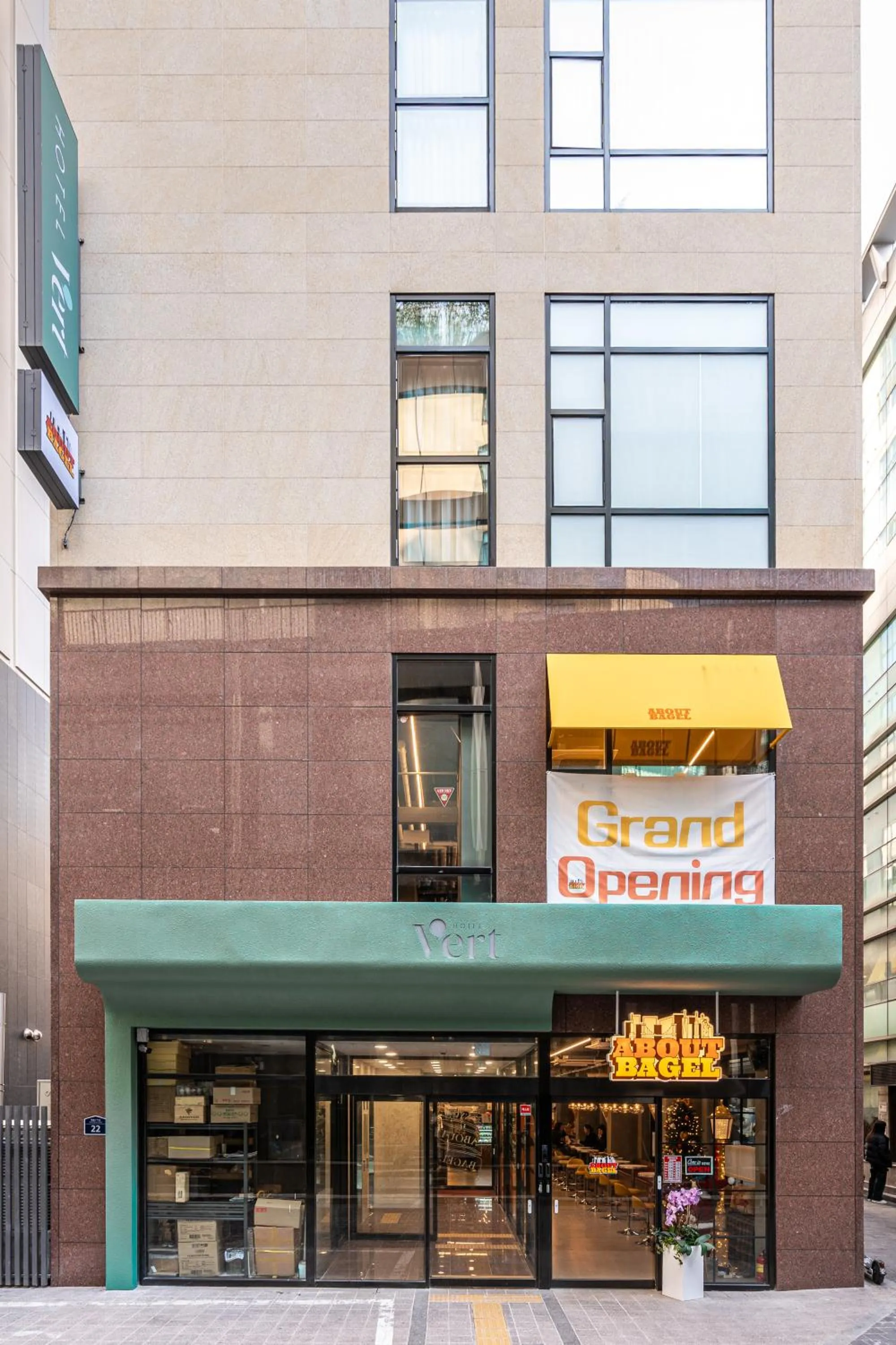 Property building in Hotel Vert