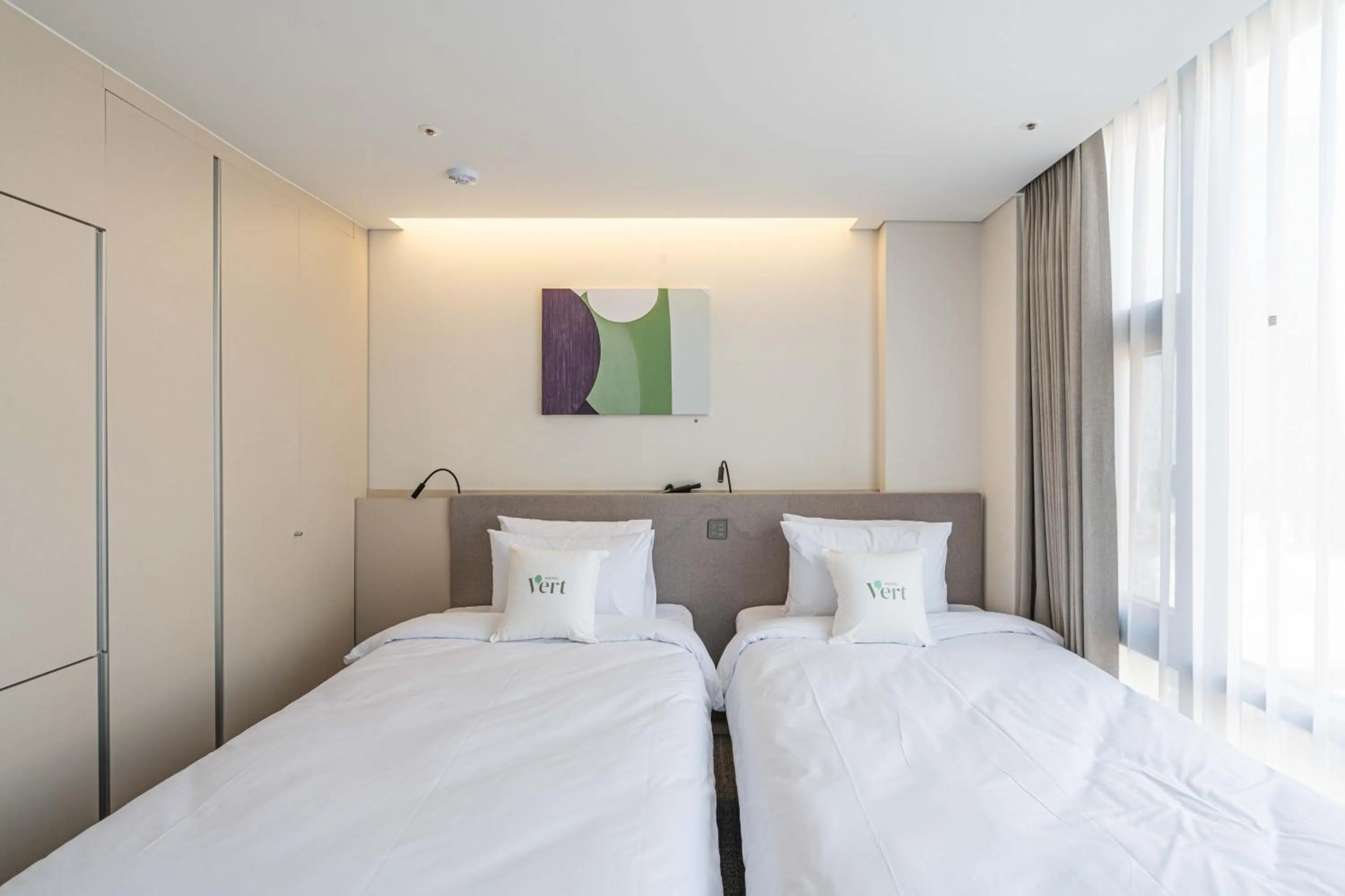 Bedroom, Bed in Hotel Vert