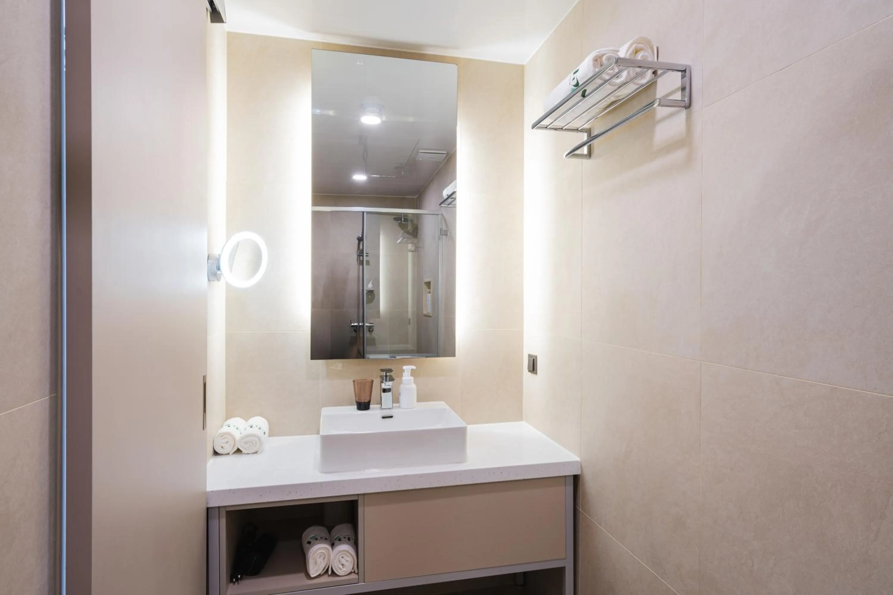 Shower in Hotel Vert