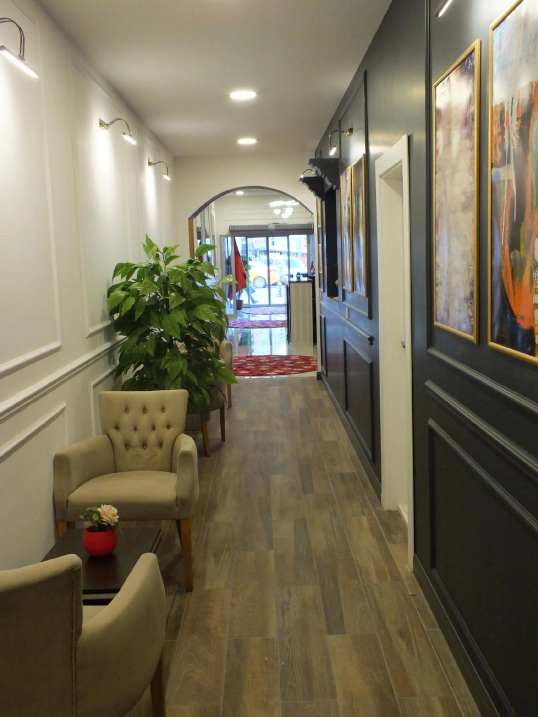 Garden view in ÇANKAYA SUIT HOTEL