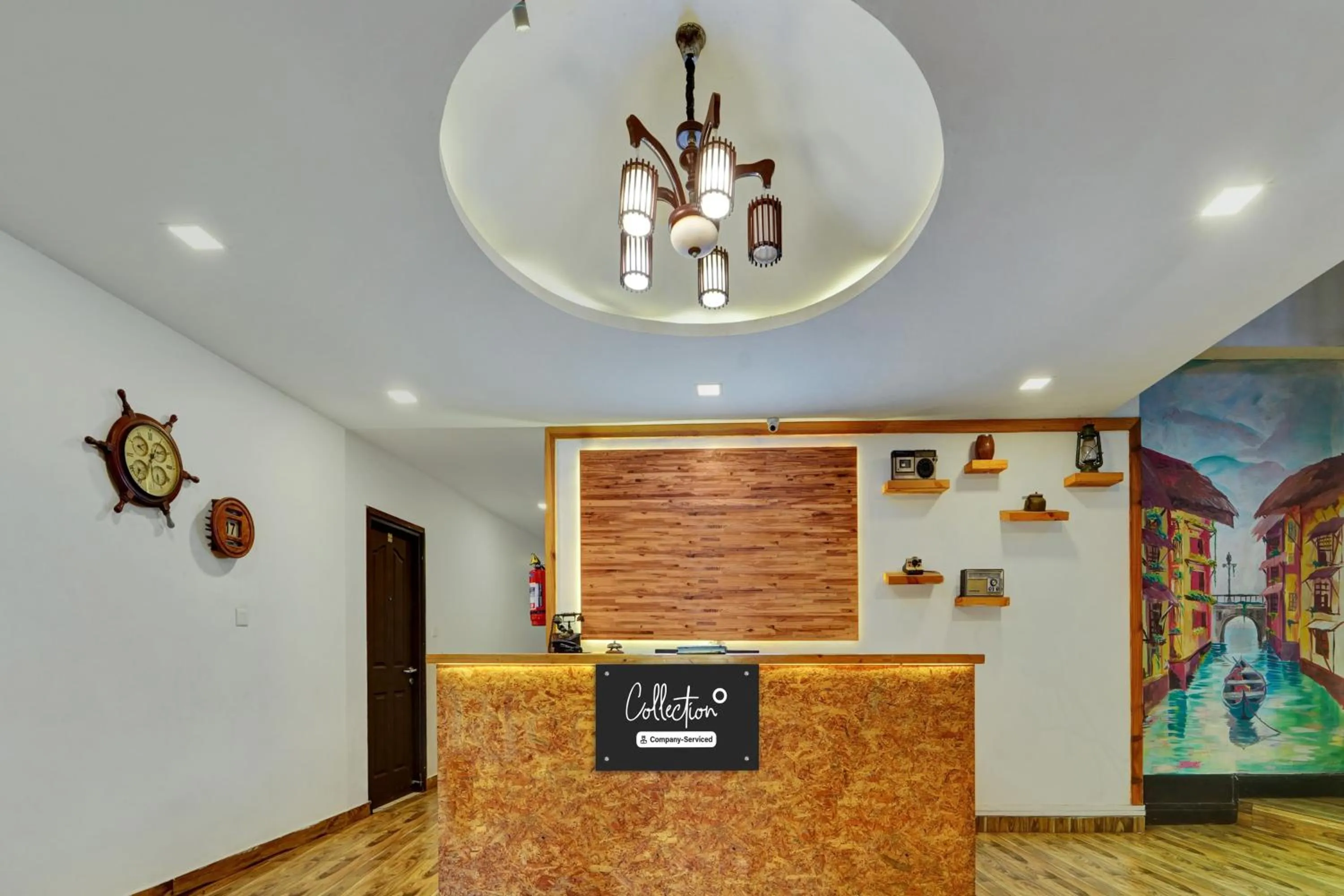 Lobby or reception in Collection O Calvathy Road Near Fort Kochi