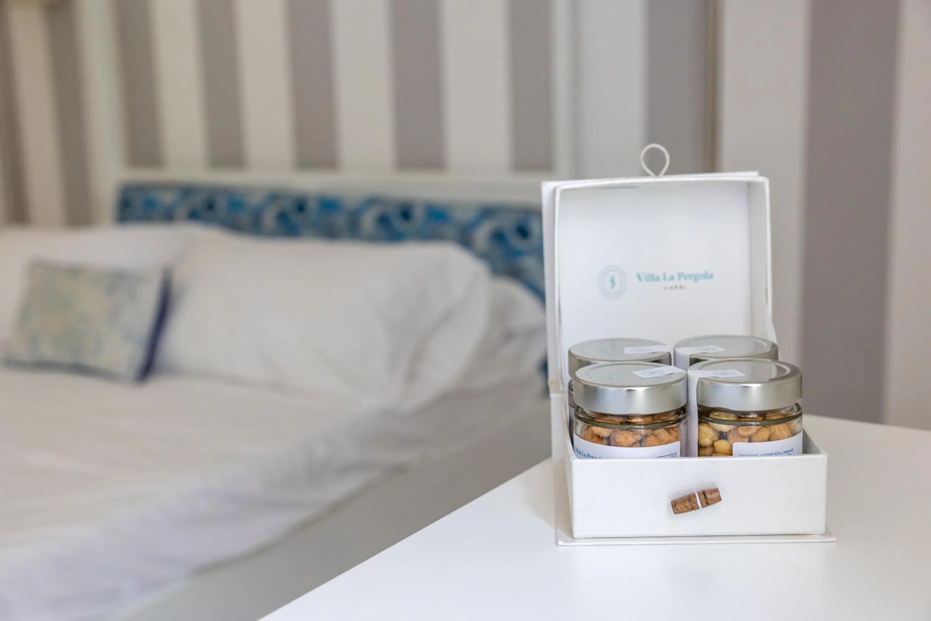 Bedroom in Villa La Pergola Capri