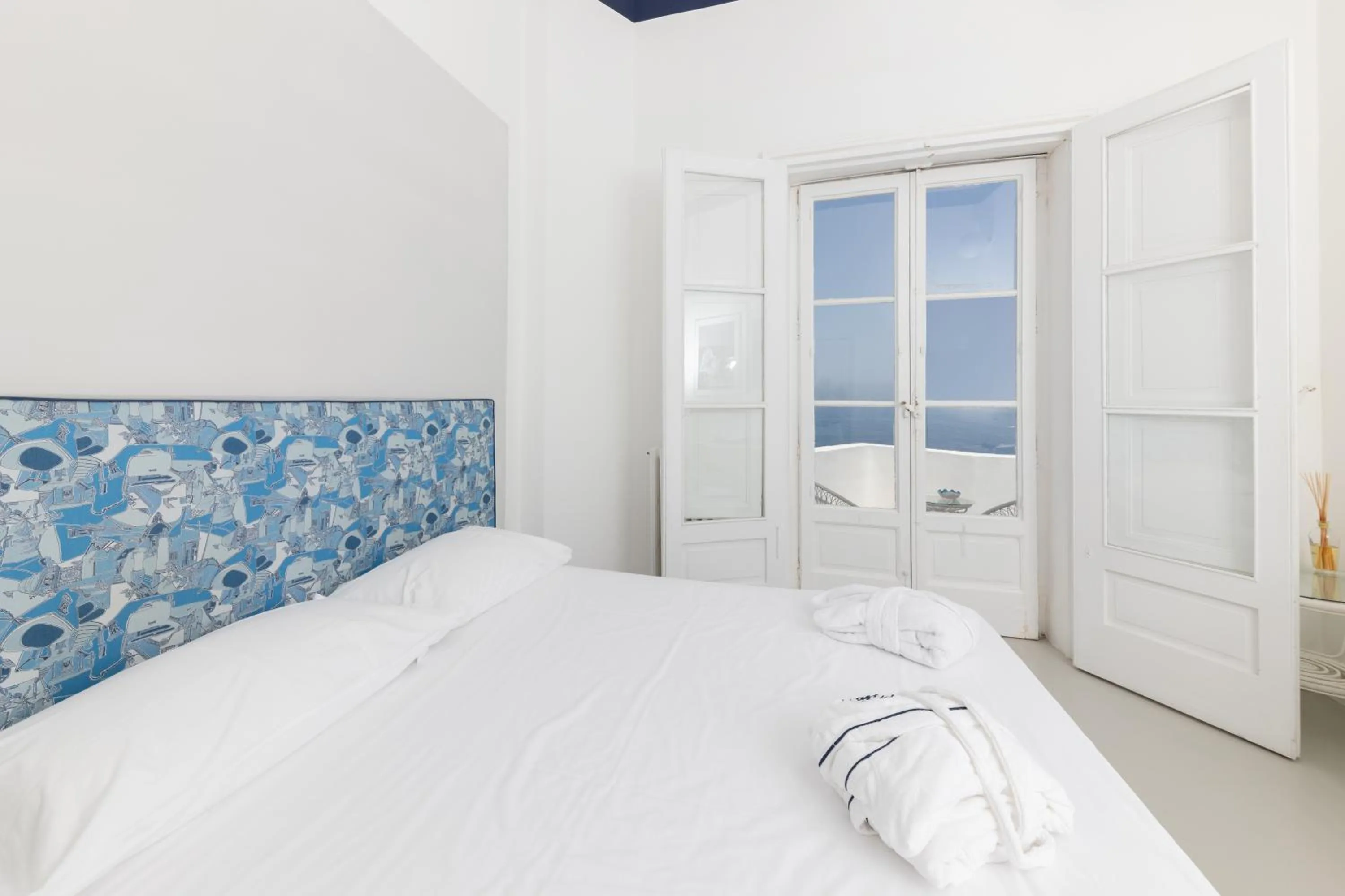 Bedroom in Villa La Pergola Capri