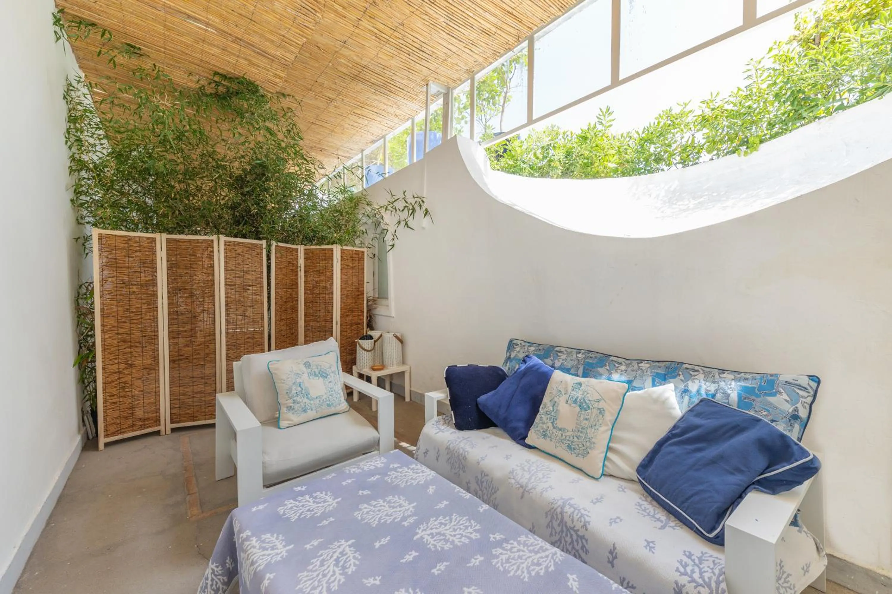 Patio in Villa La Pergola Capri