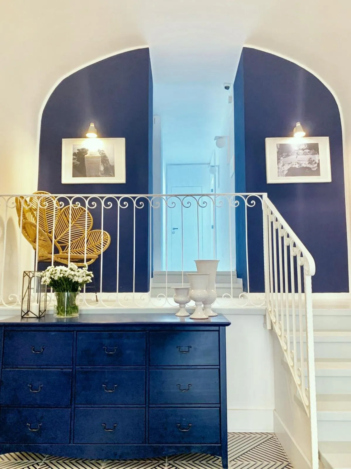 Lobby or reception in Villa La Pergola Capri