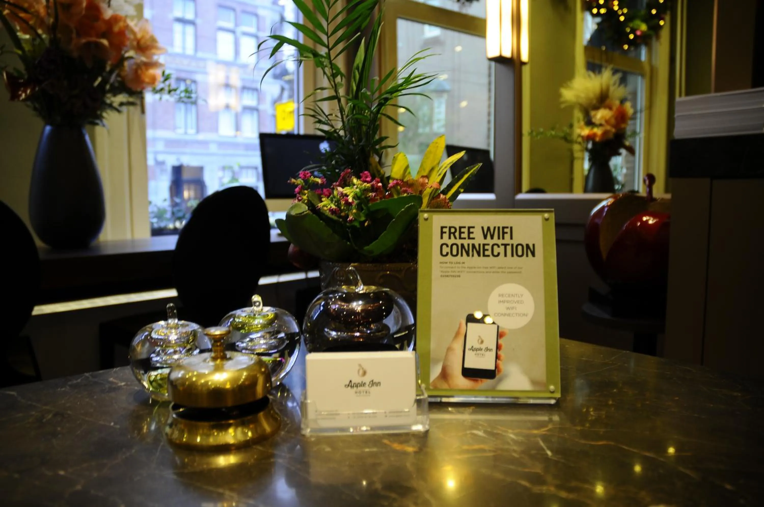 Lobby or reception in Apple Inn Hotel