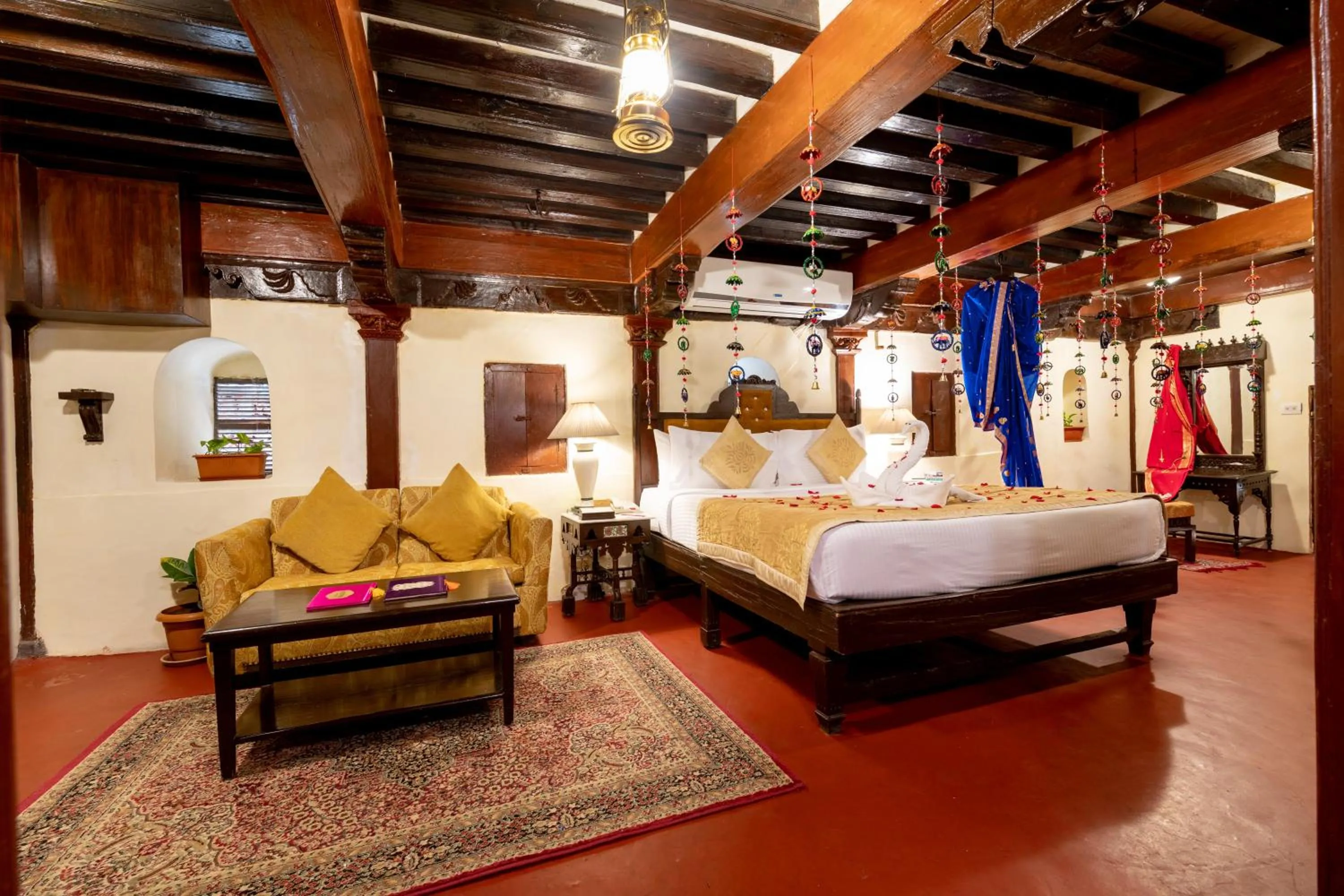 Bed in Fort JadhavGADH -A GADH Heritage Hotel