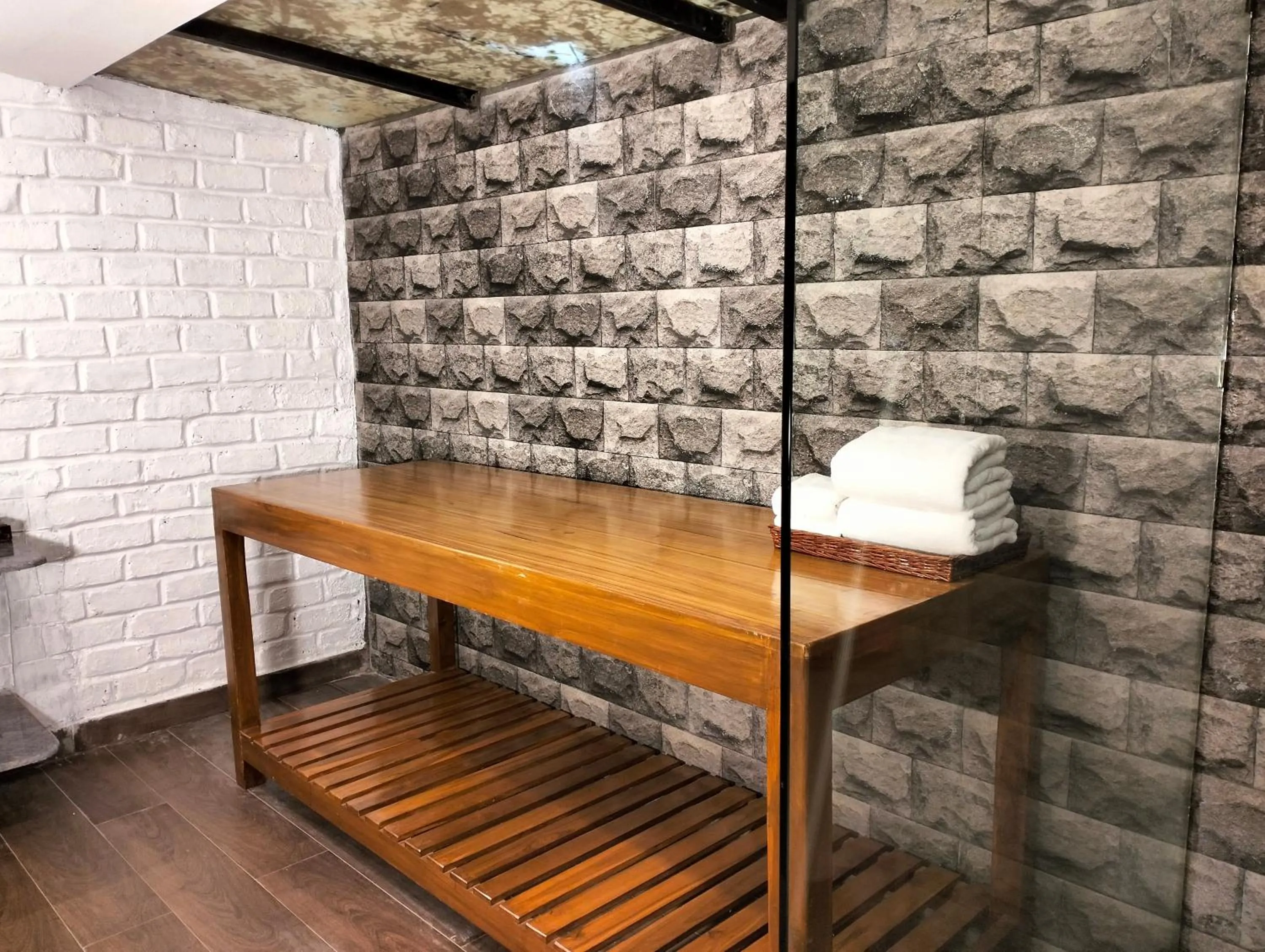 Bathroom in Fort JadhavGADH -A GADH Heritage Hotel