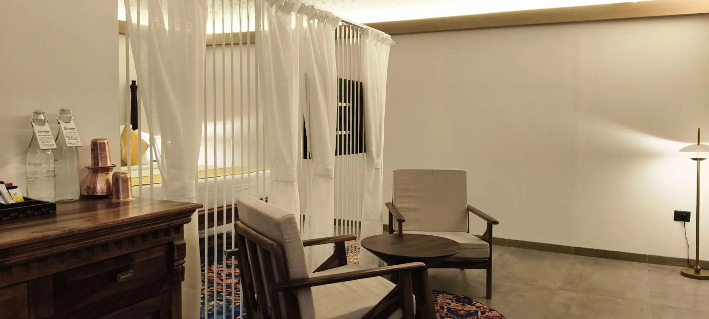 Living room in Fort JadhavGADH -A GADH Heritage Hotel