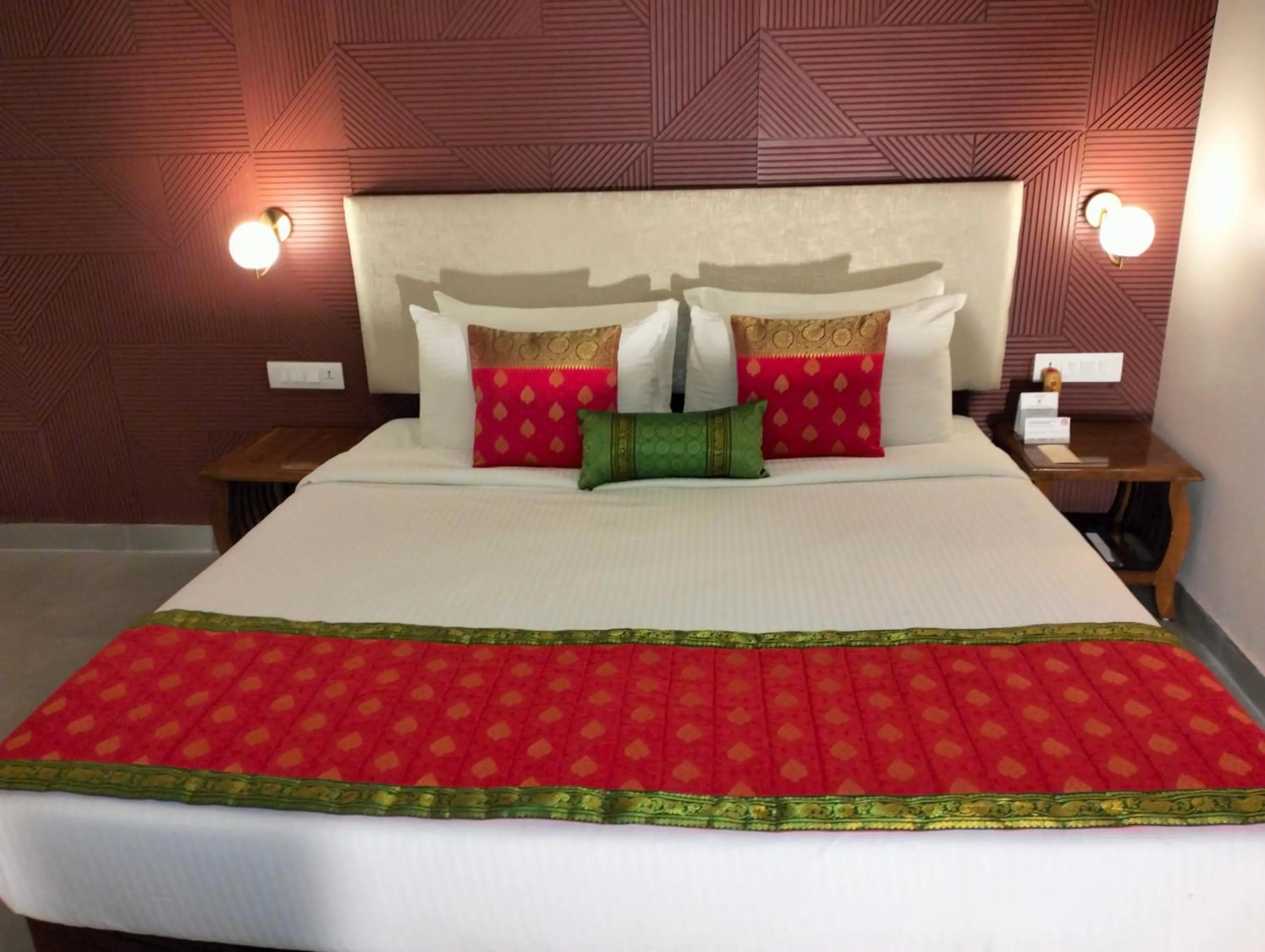 Bed in Fort JadhavGADH -A GADH Heritage Hotel