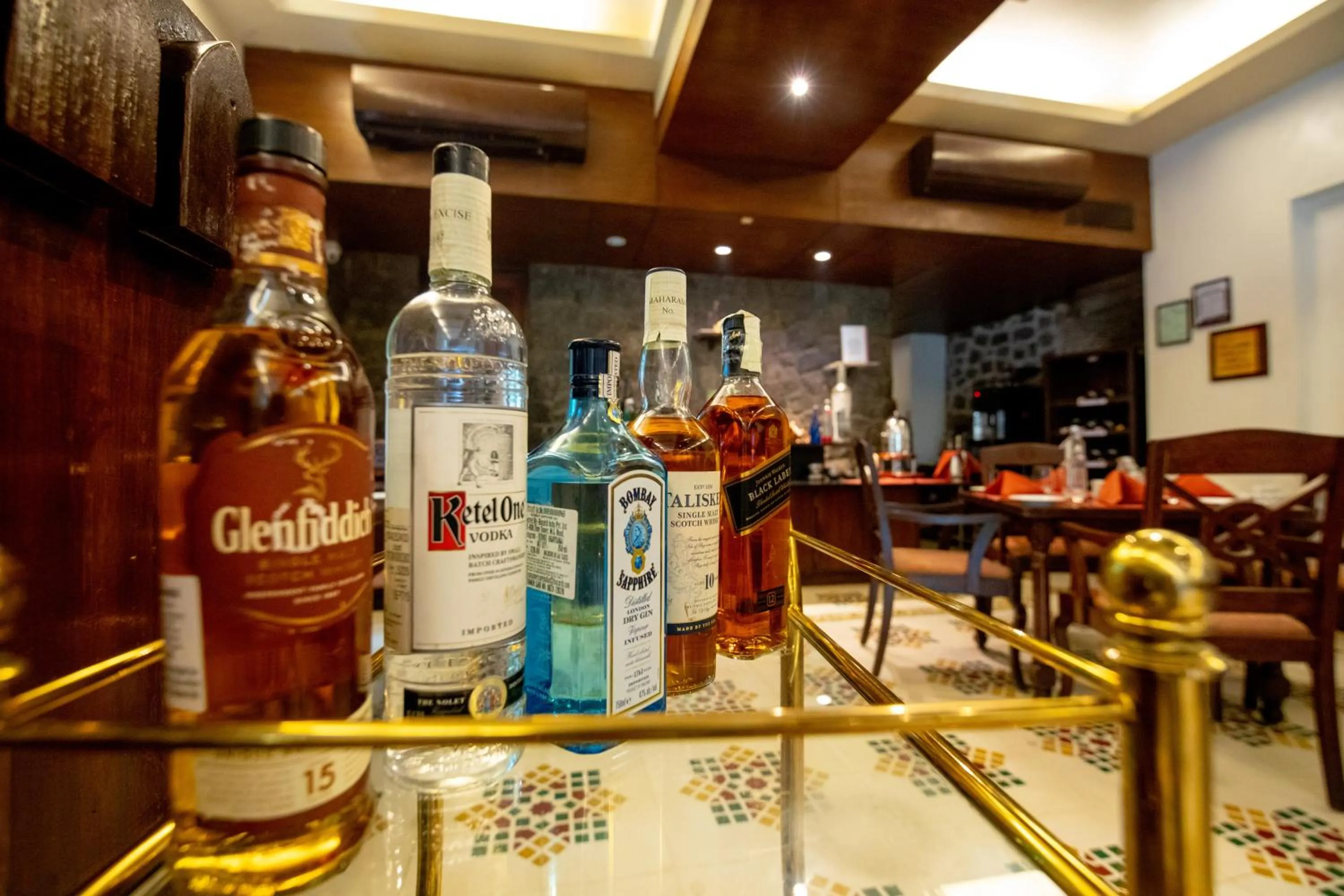 Lounge or bar in Fort JadhavGADH -A GADH Heritage Hotel