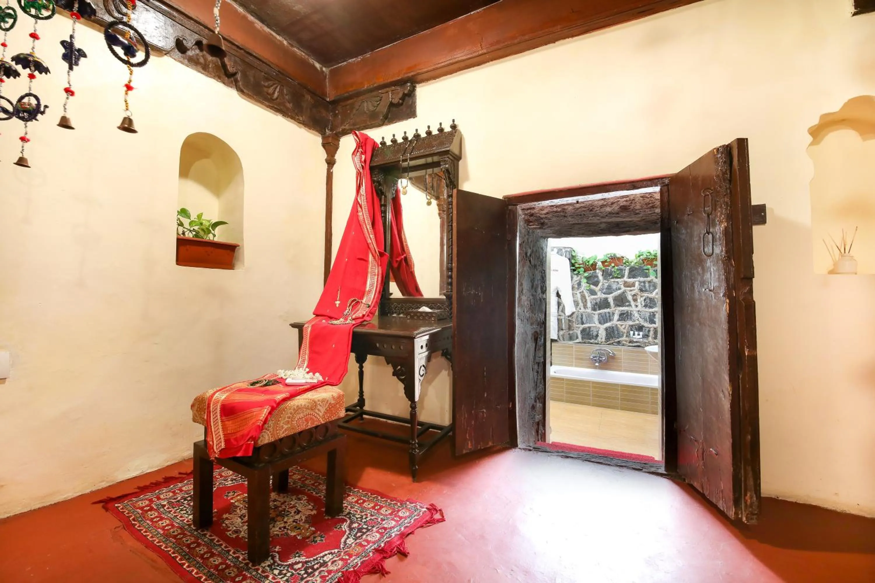 Bathroom in Fort JadhavGADH -A GADH Heritage Hotel