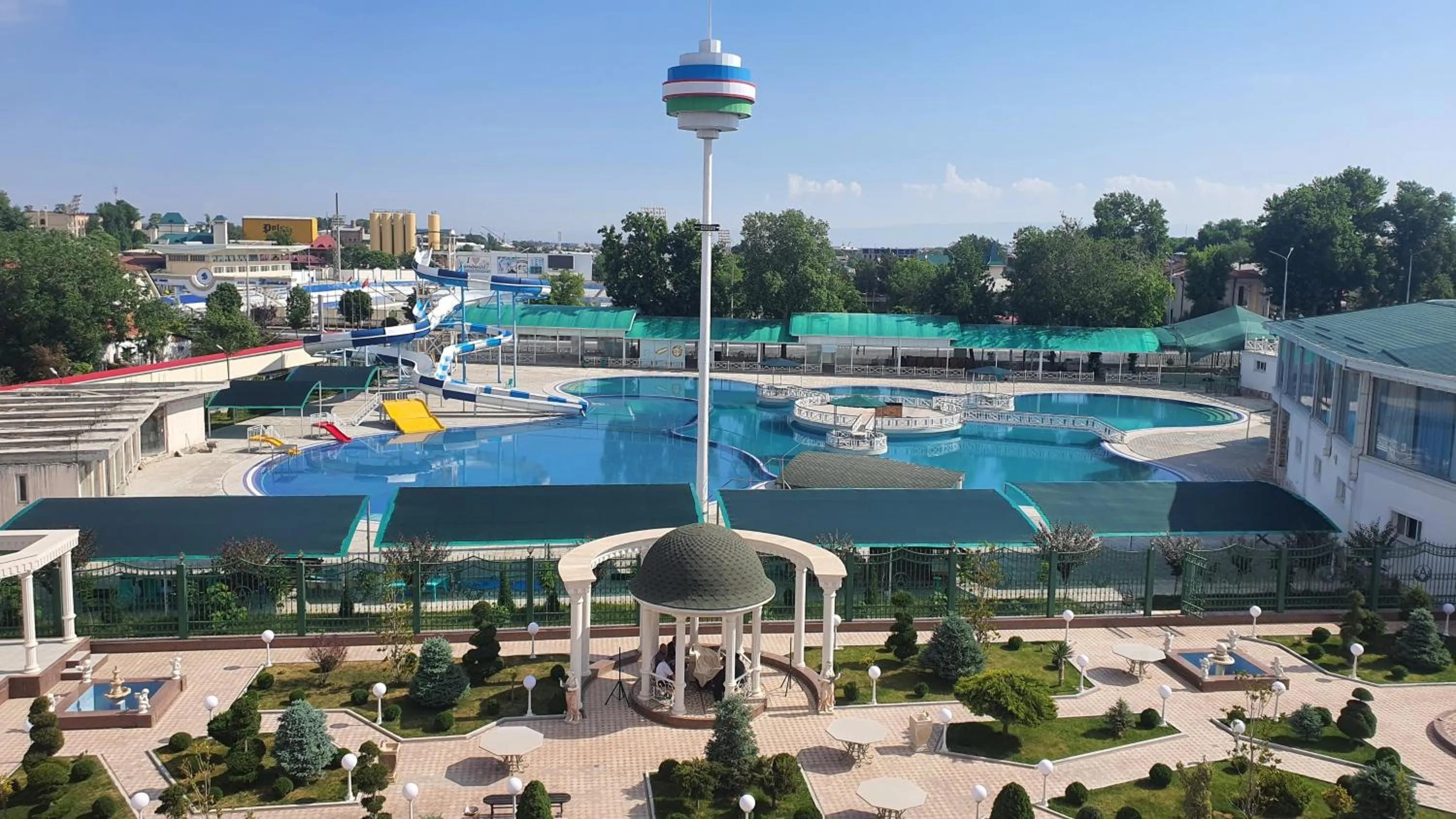 Bird's eye view in Alexander Hotel