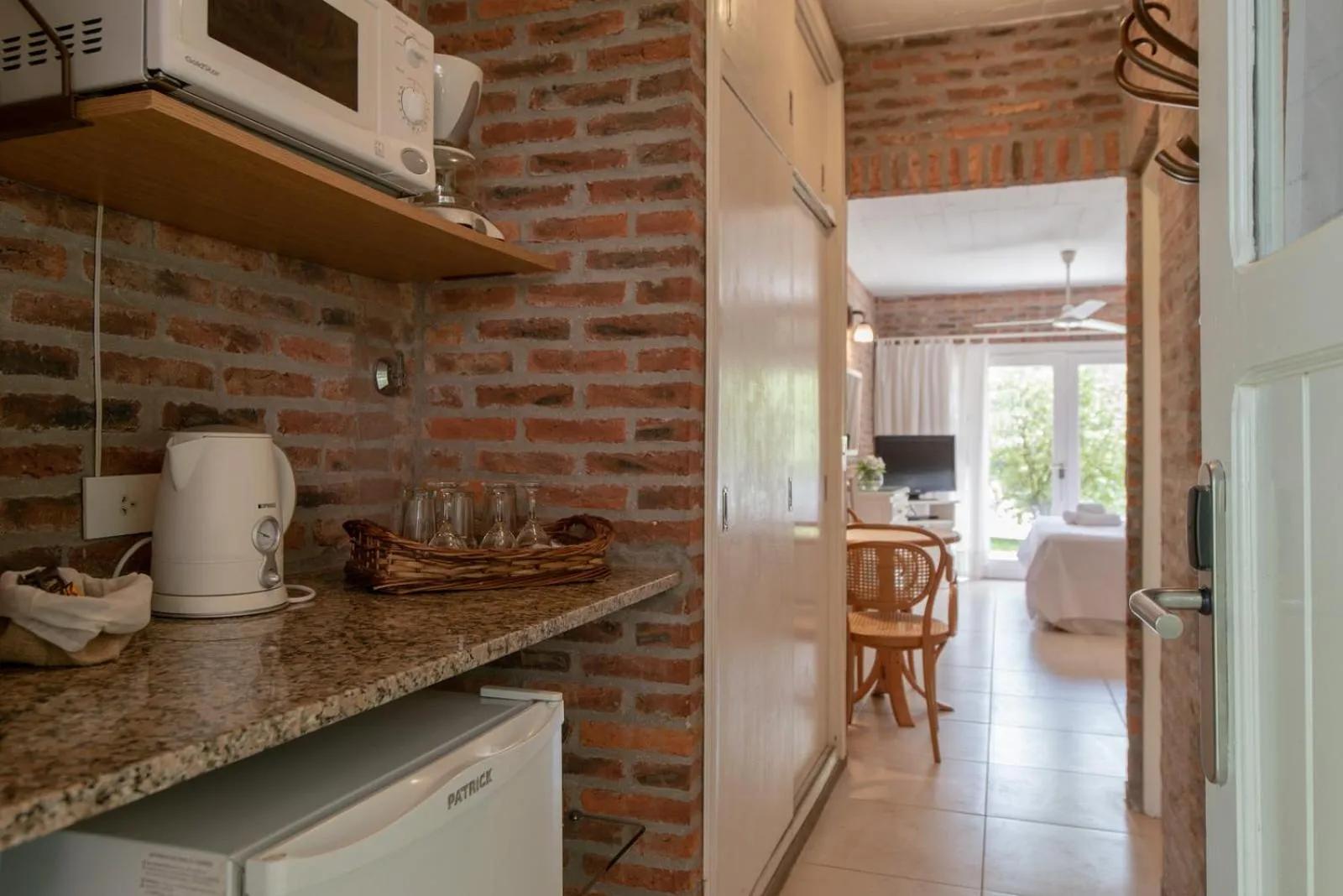 kitchen in Carilo Village Apart Hotel & Spa