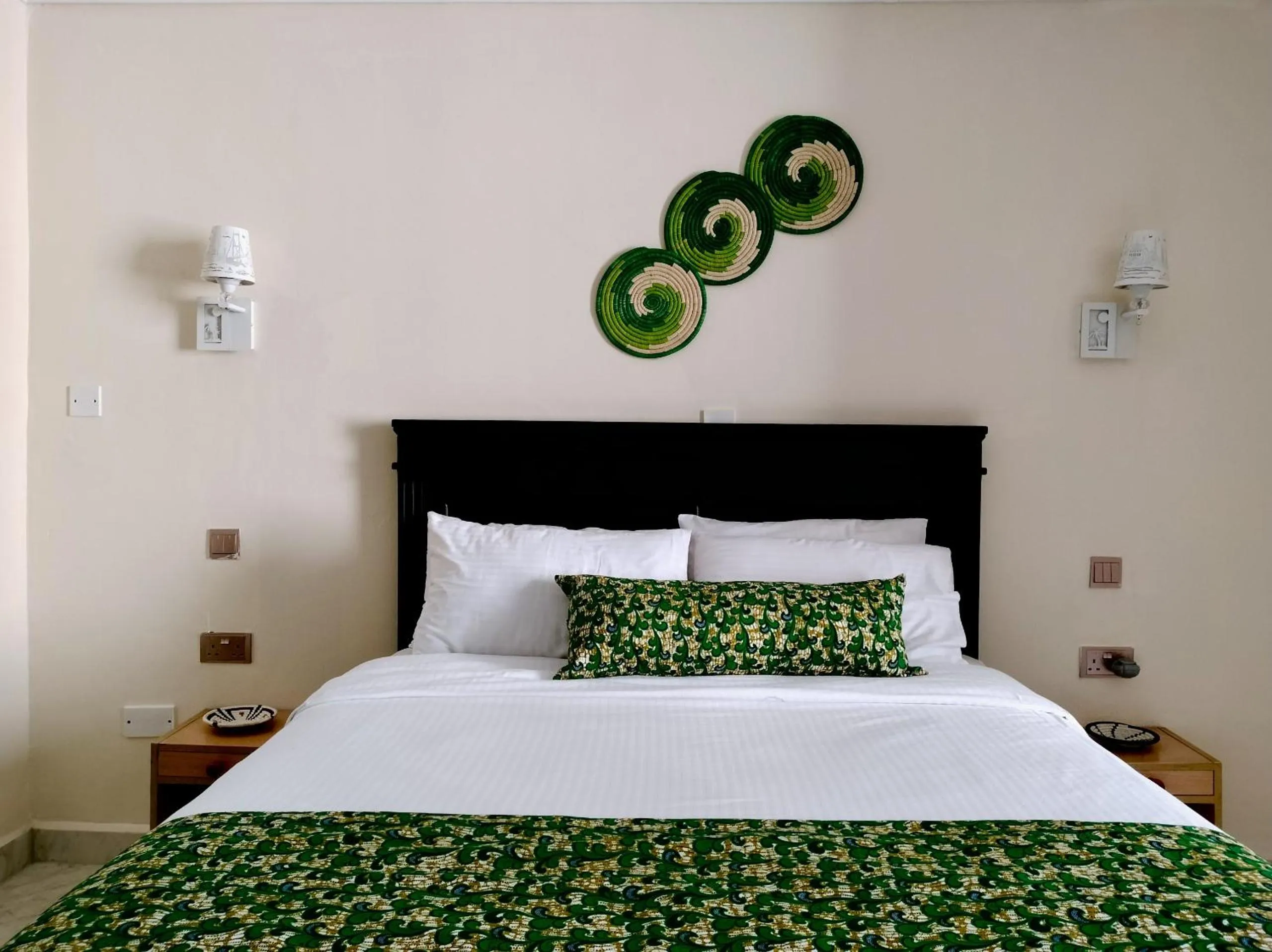 Bed in Park Place Hotel