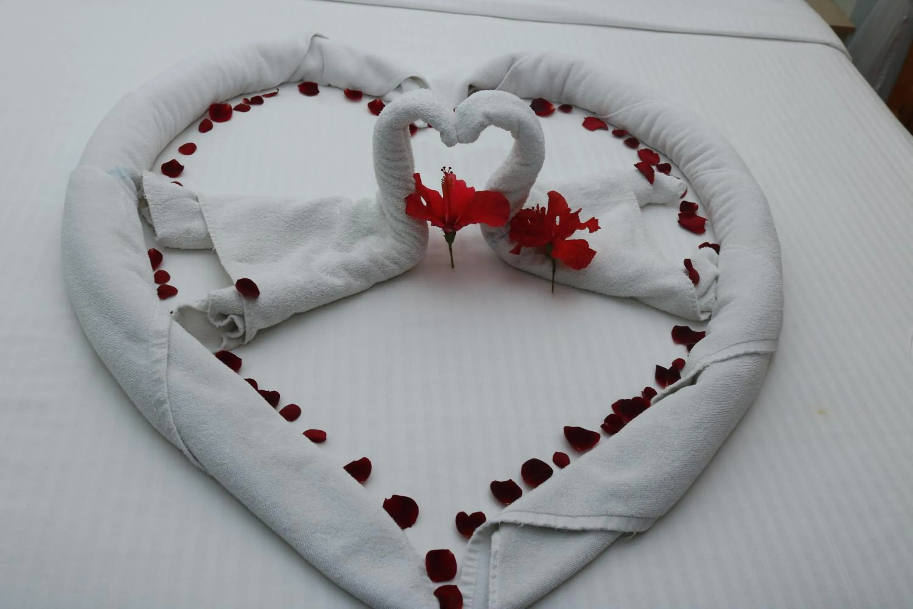 Bed in Park Place Hotel