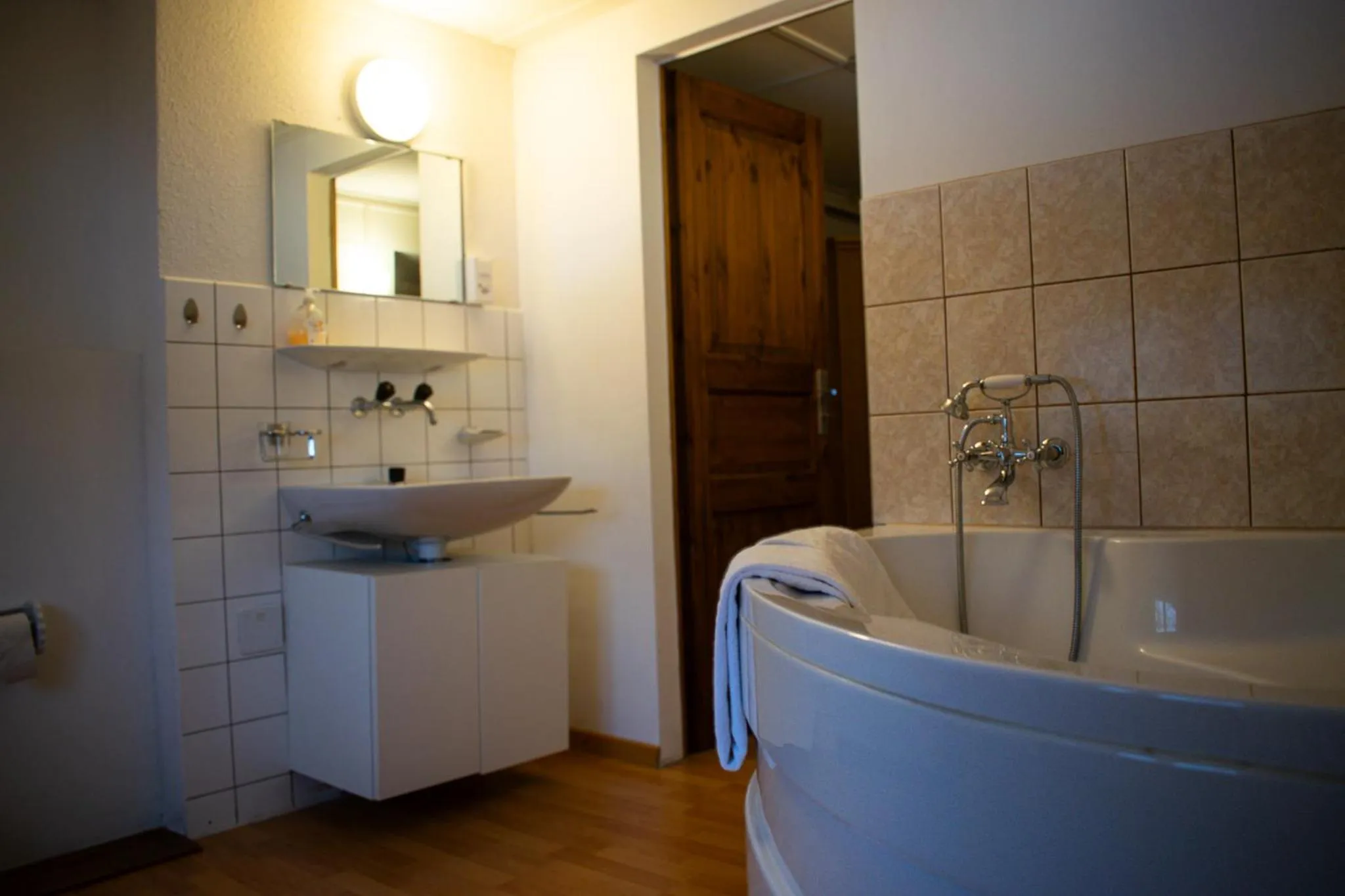 Toilet in Hotel Malixerhof