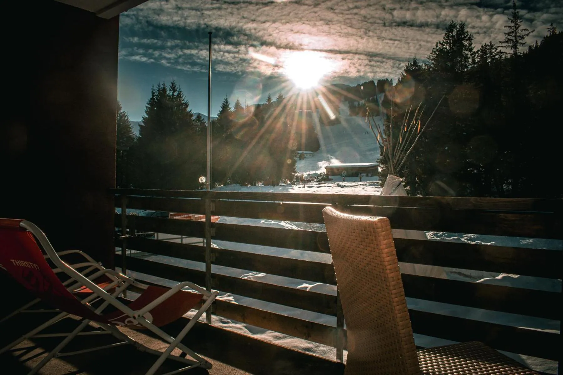 Balcony/Terrace in Hotel Malixerhof