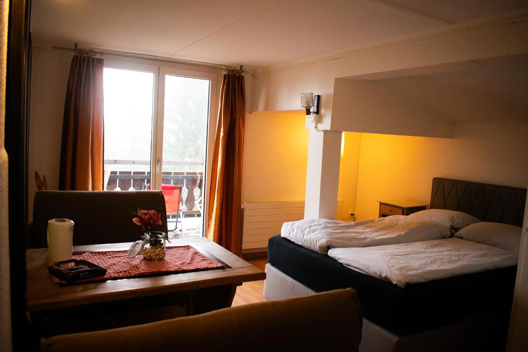 Bed in Hotel Malixerhof