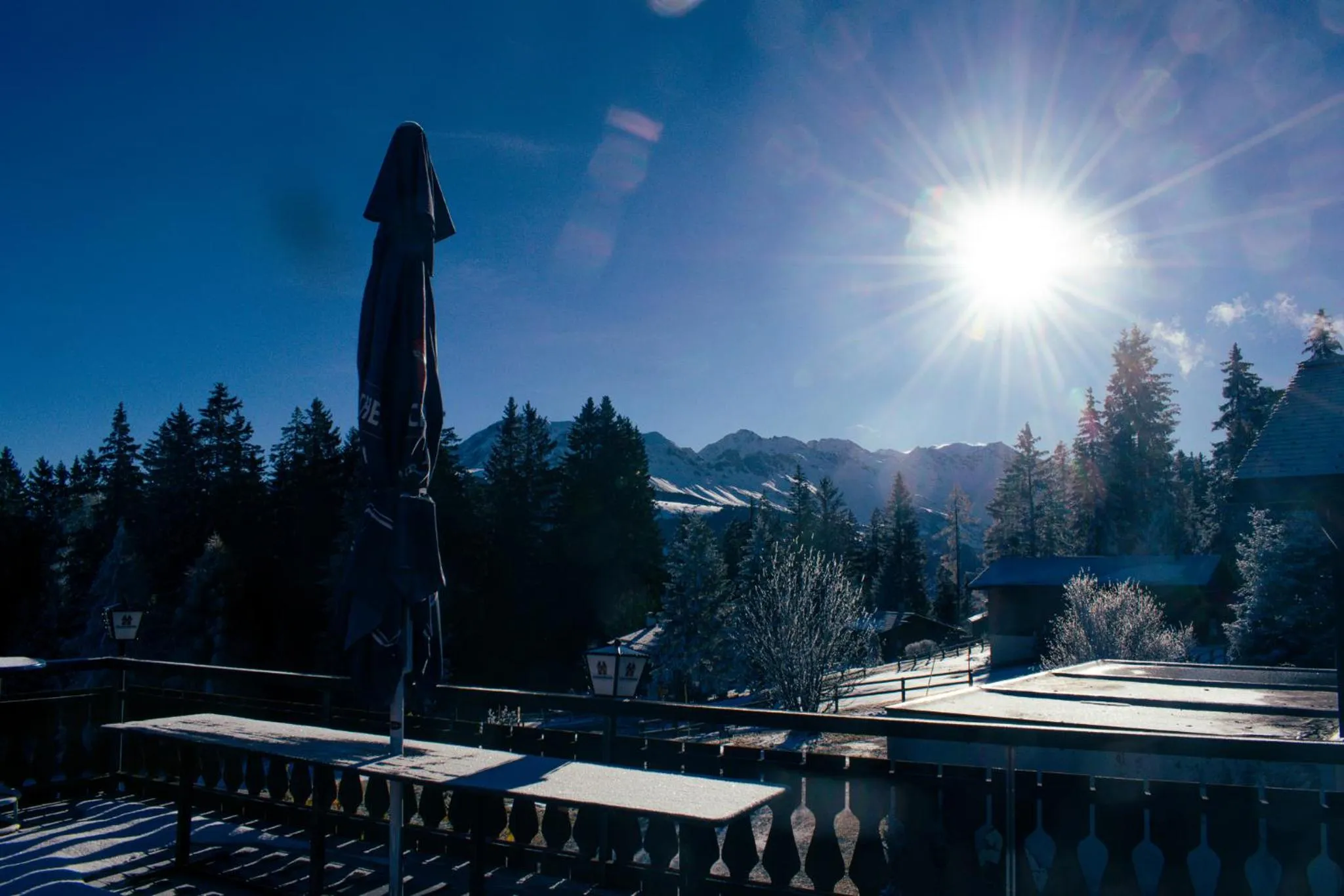 Balcony/Terrace in Hotel Malixerhof