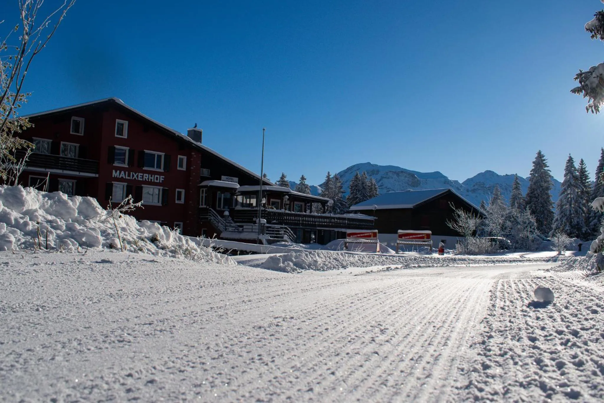 Property building in Hotel Malixerhof