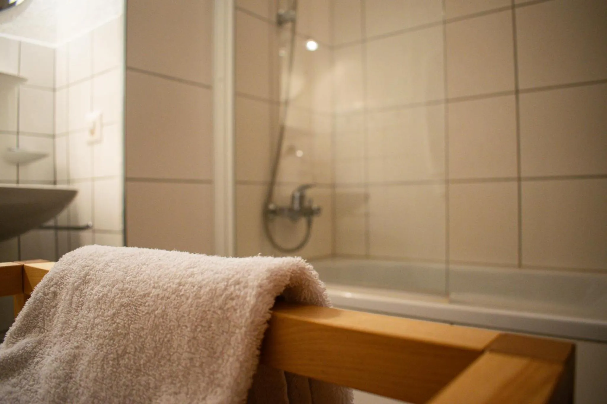 Bathroom in Hotel Malixerhof