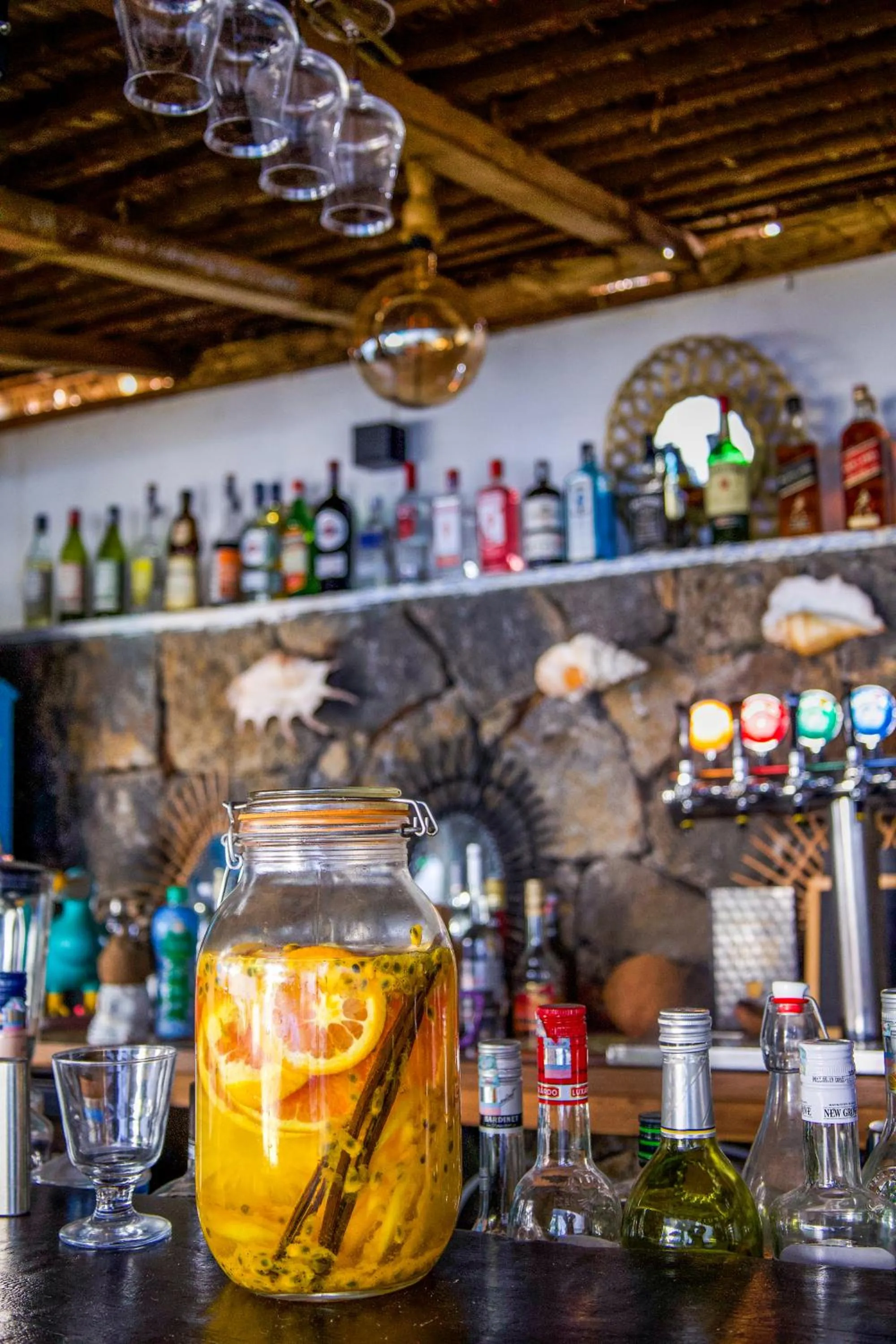 Lounge or bar in Cosy Guest House Sous le Badamier