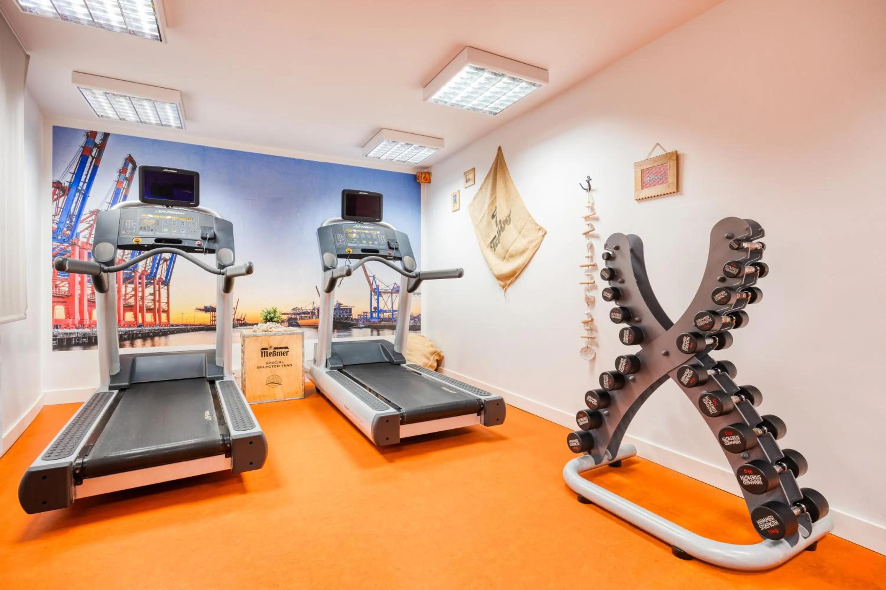 Fitness centre/facilities in Citadines Michel Hamburg