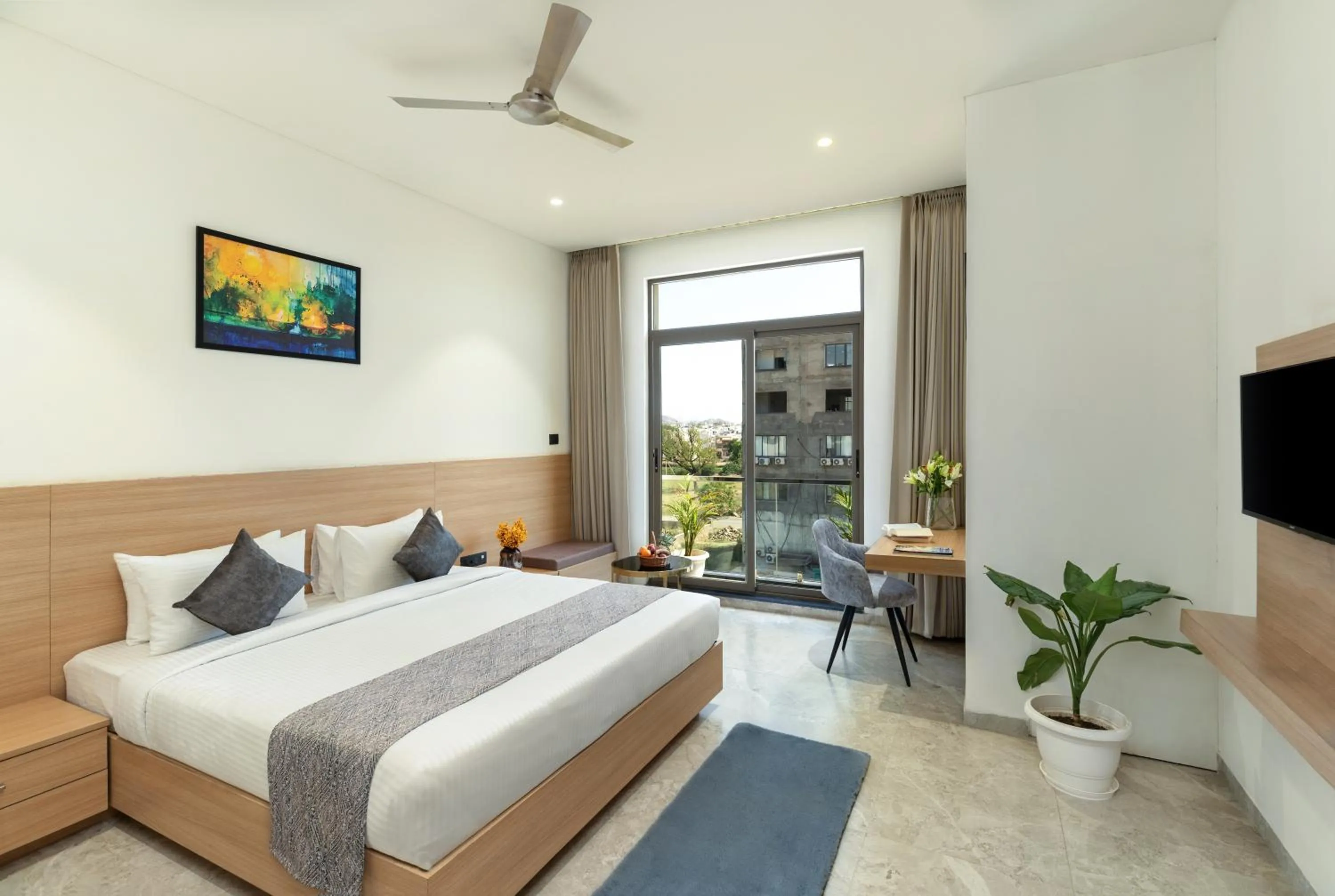 Bedroom, Bed in 7 rays hotel