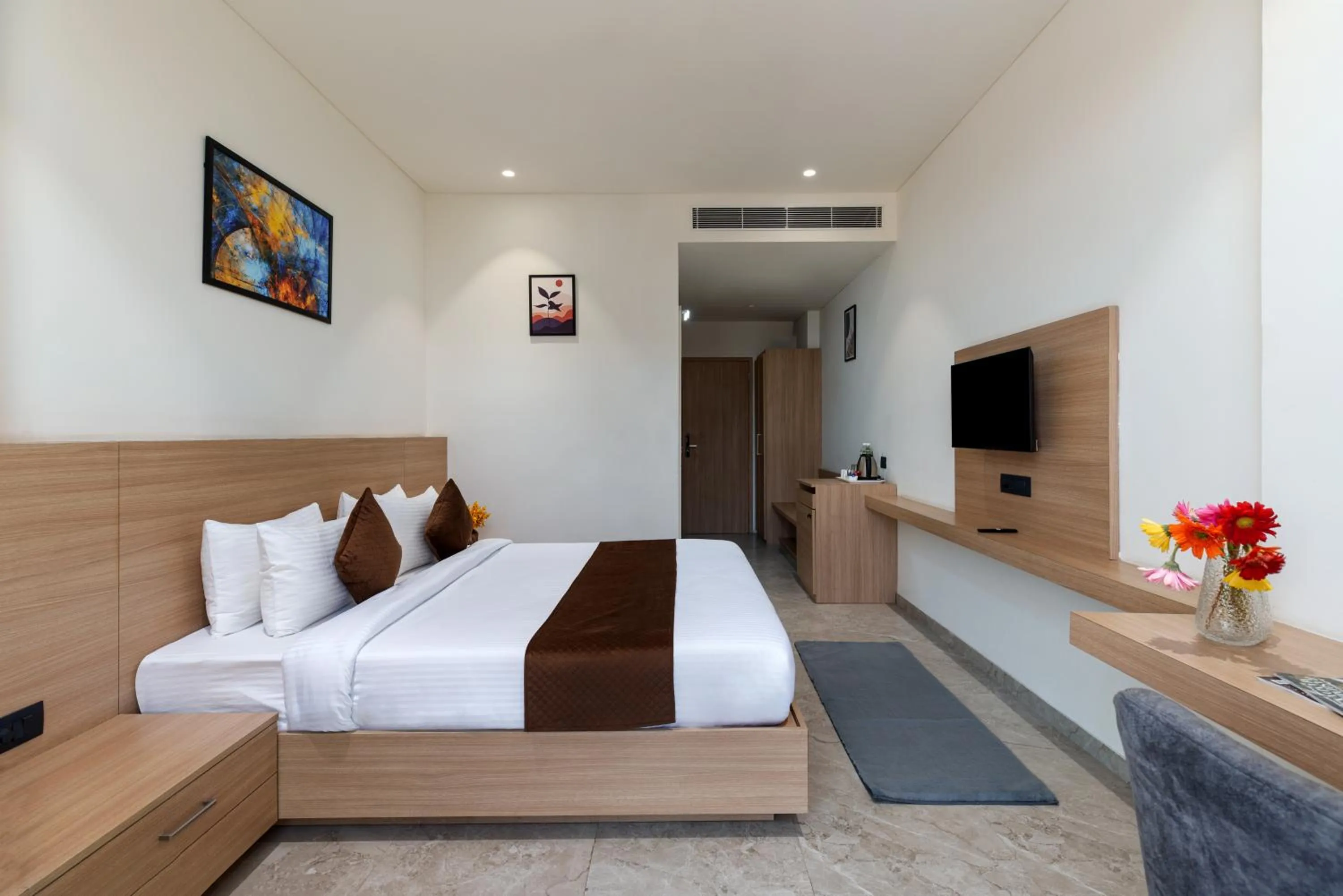 Bedroom, Bed in 7 rays hotel