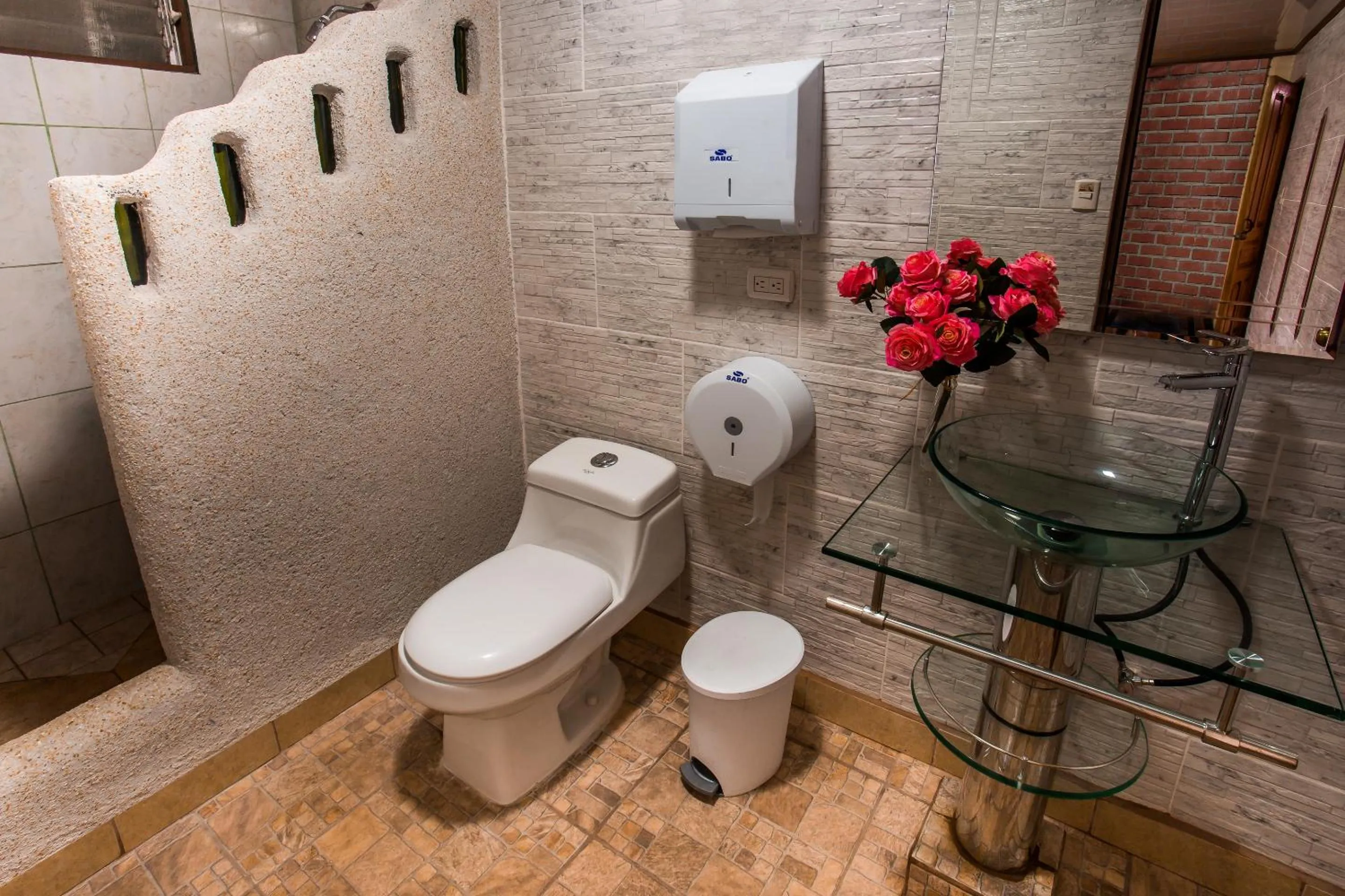 Bathroom in Boutique Hotel Casa Orquídeas