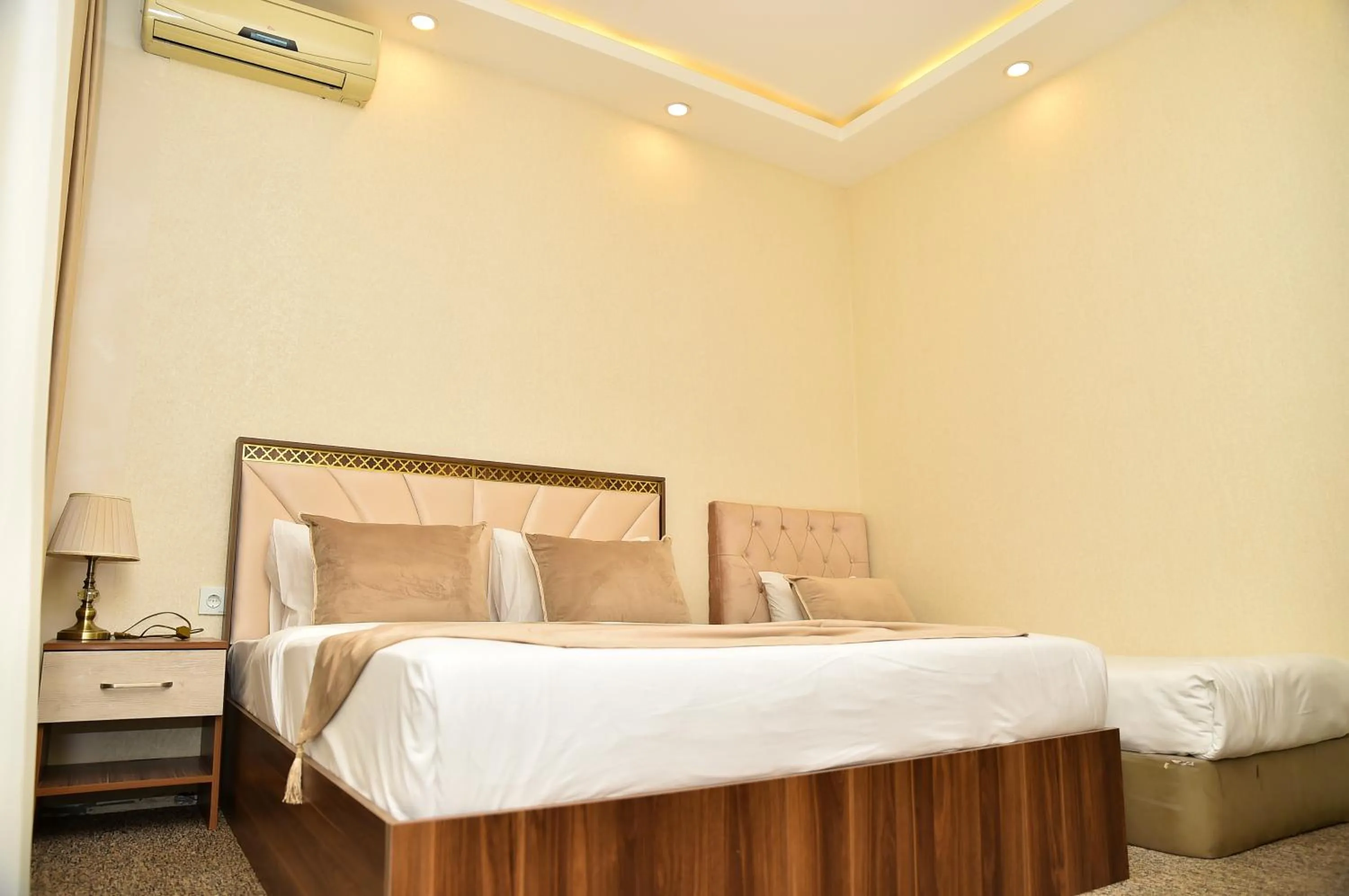 Bed in Boulevard Rigs Boutique Hotel