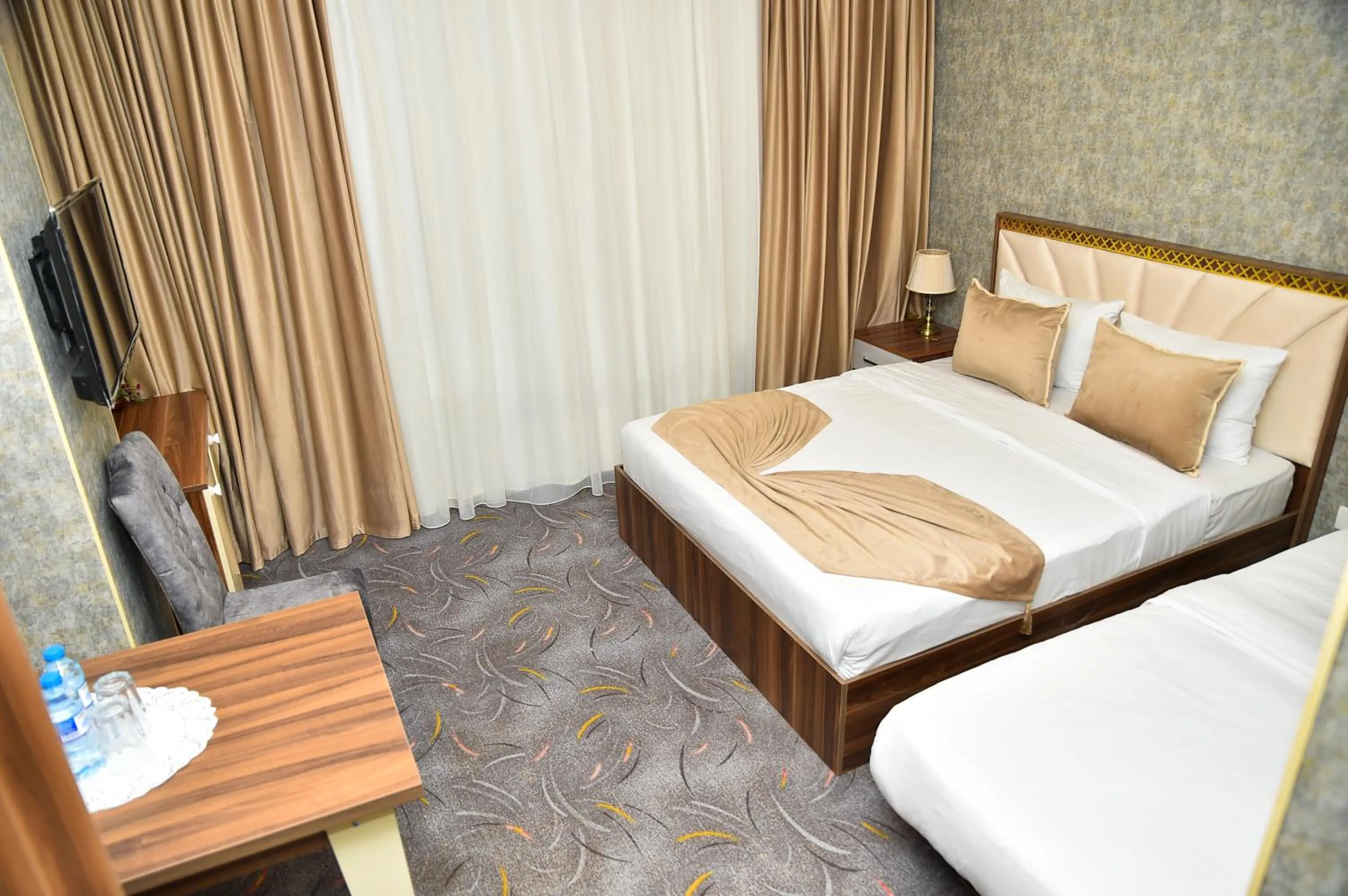 Bed in Boulevard Rigs Boutique Hotel