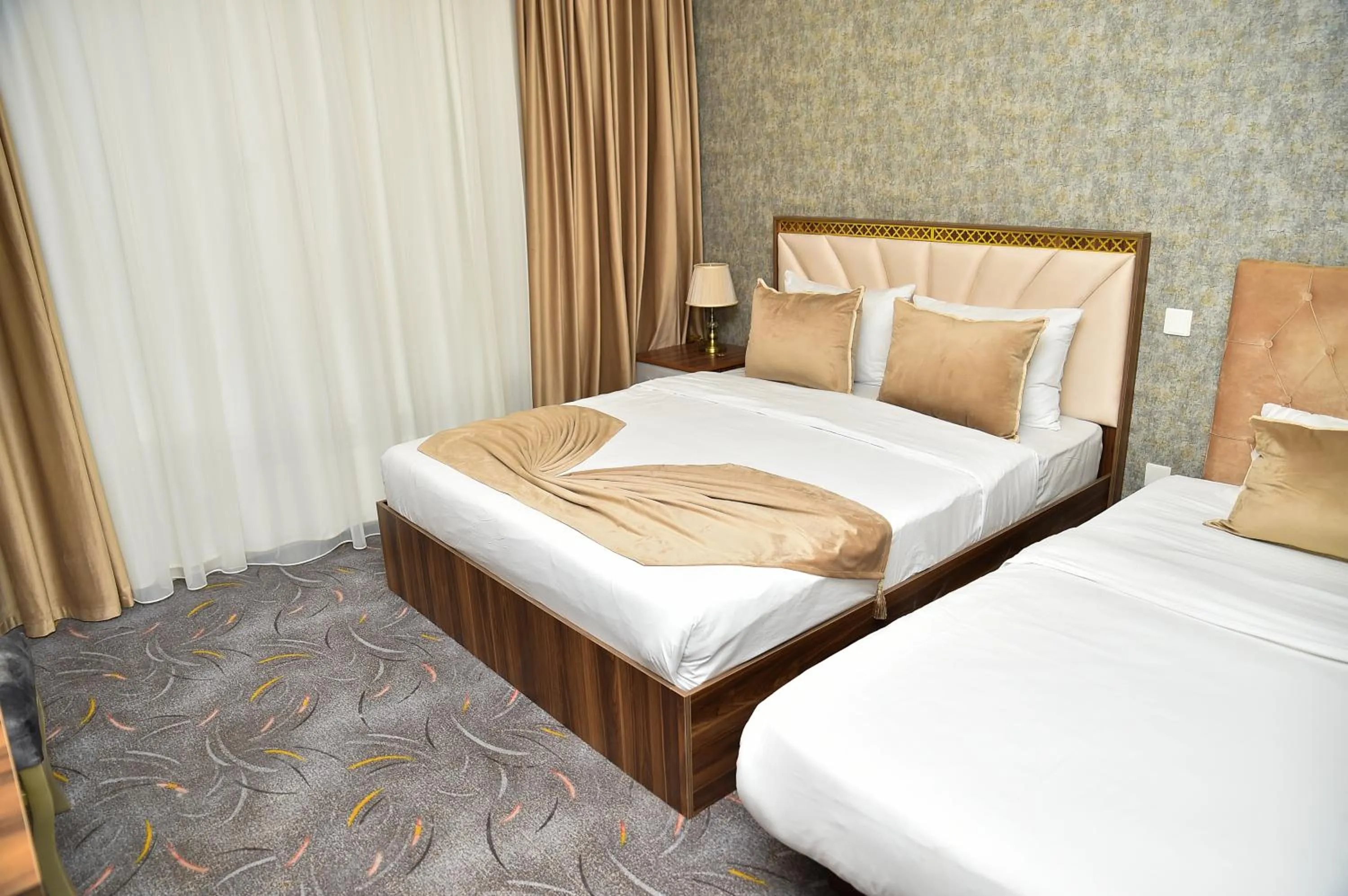 Bed in Boulevard Rigs Boutique Hotel