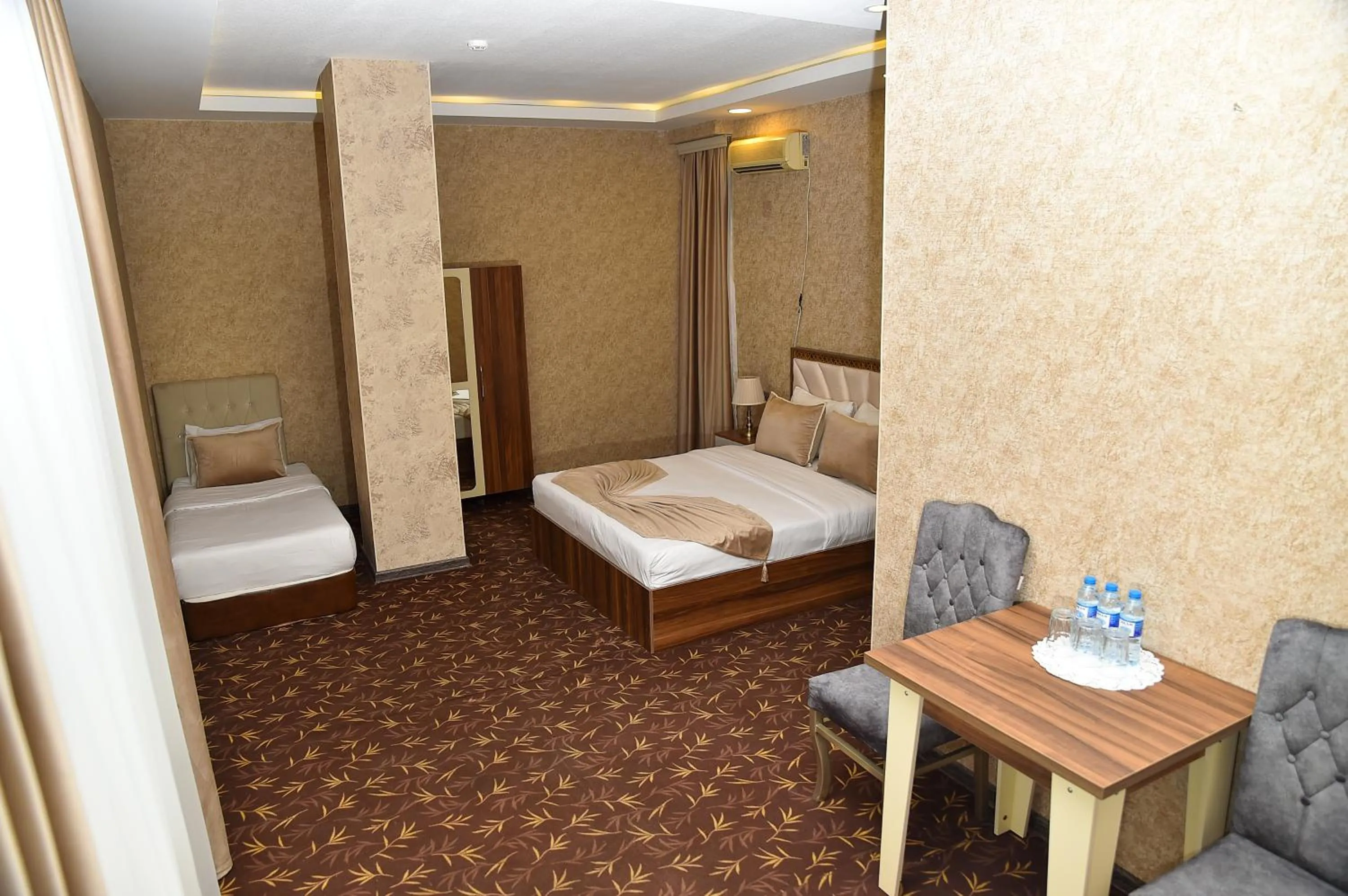 Bed in Boulevard Rigs Boutique Hotel