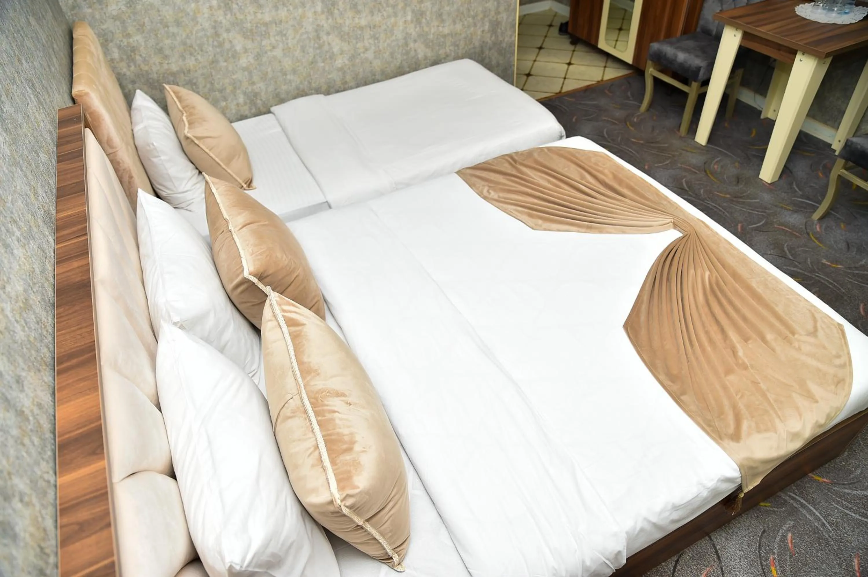 Bed in Boulevard Rigs Boutique Hotel