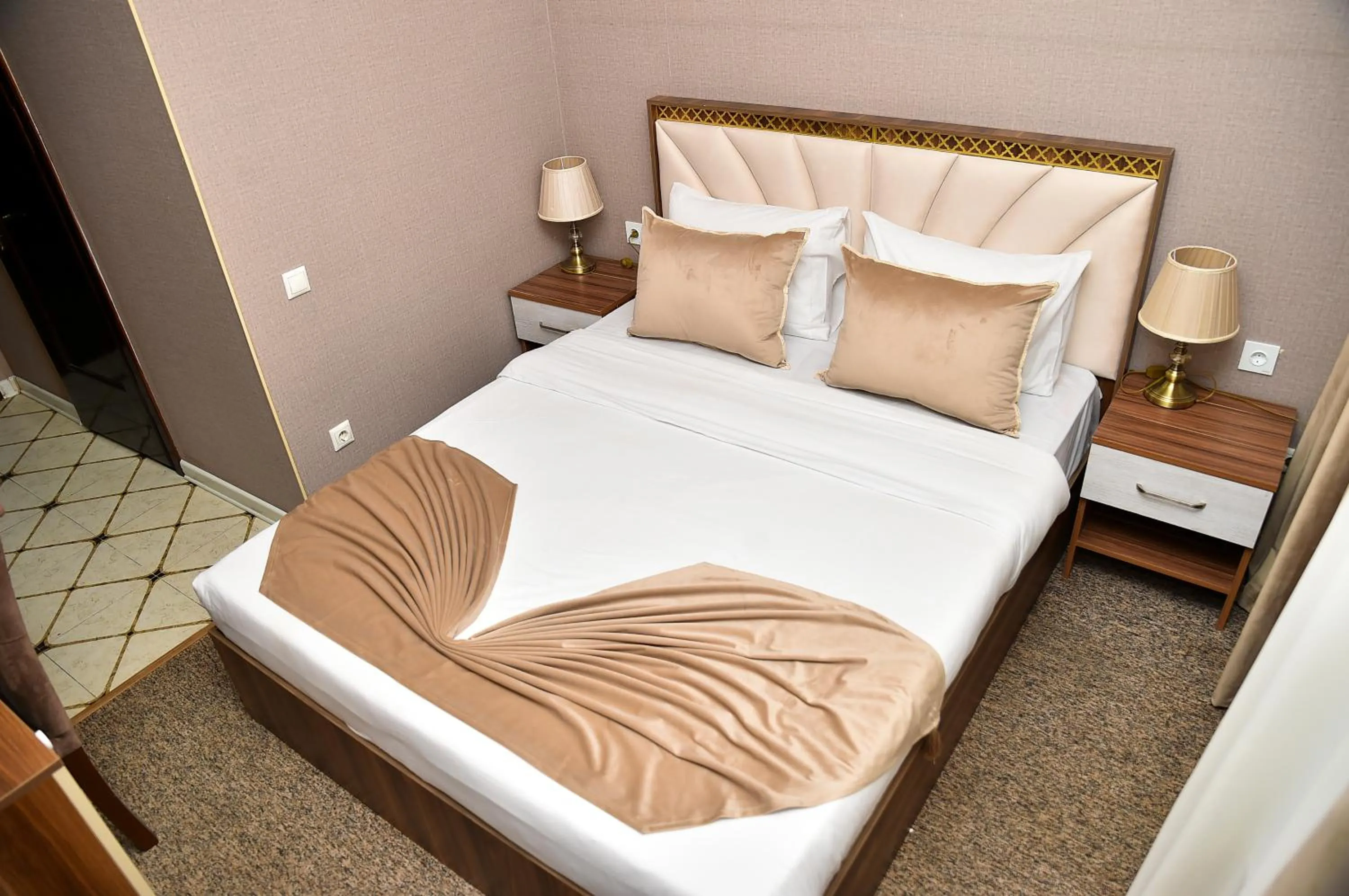 Bed in Boulevard Rigs Boutique Hotel