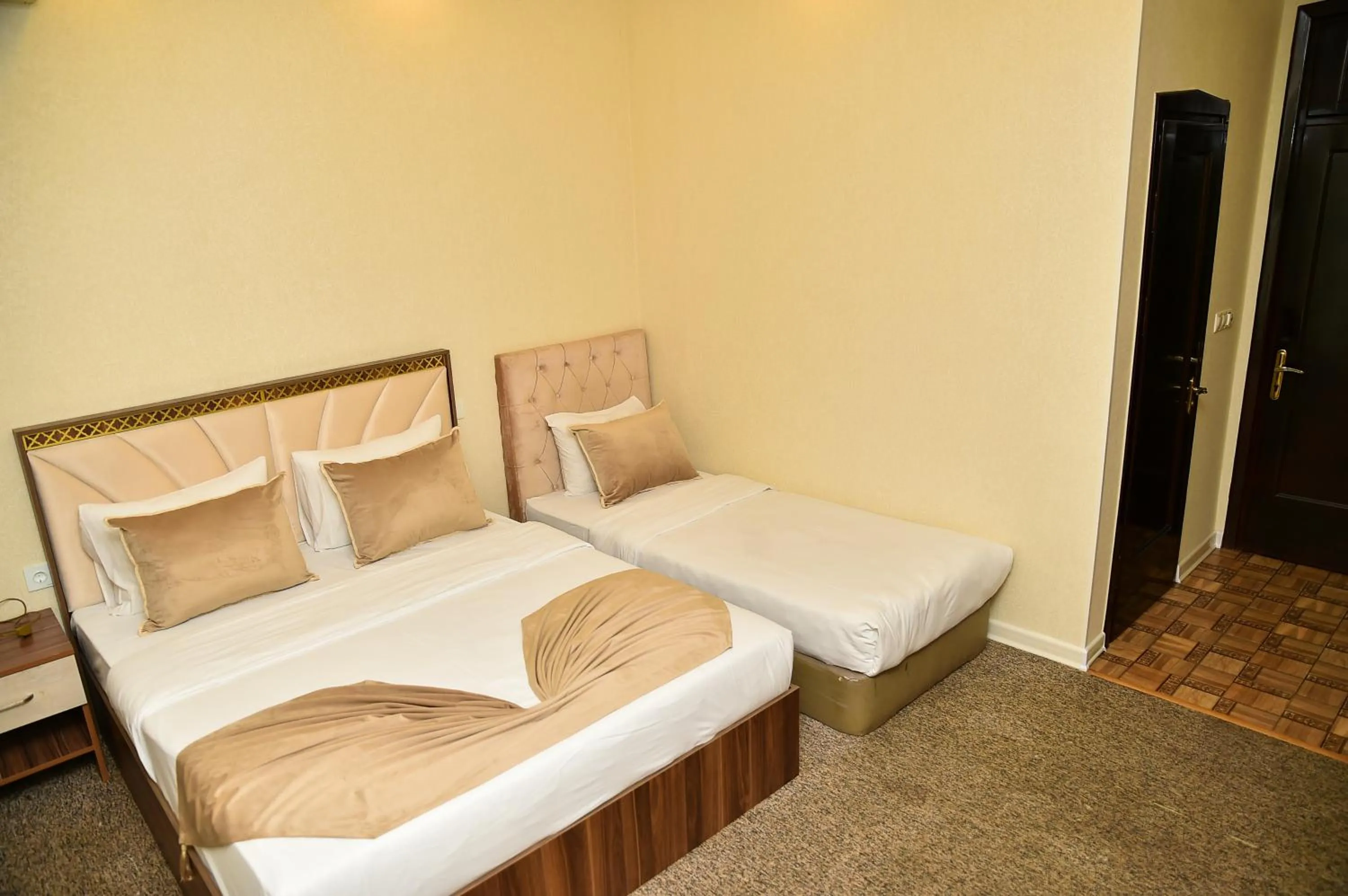 Bed in Boulevard Rigs Boutique Hotel