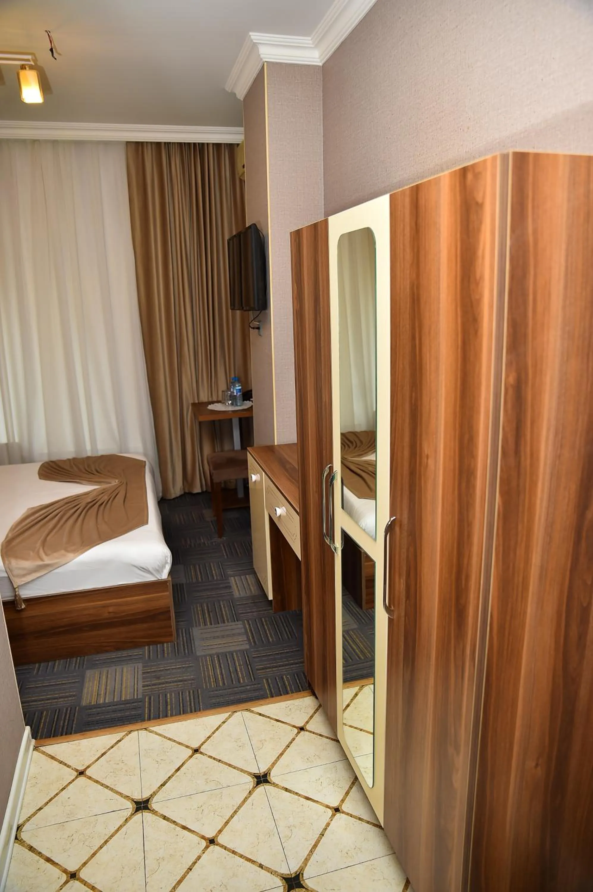 Bed in Boulevard Rigs Boutique Hotel