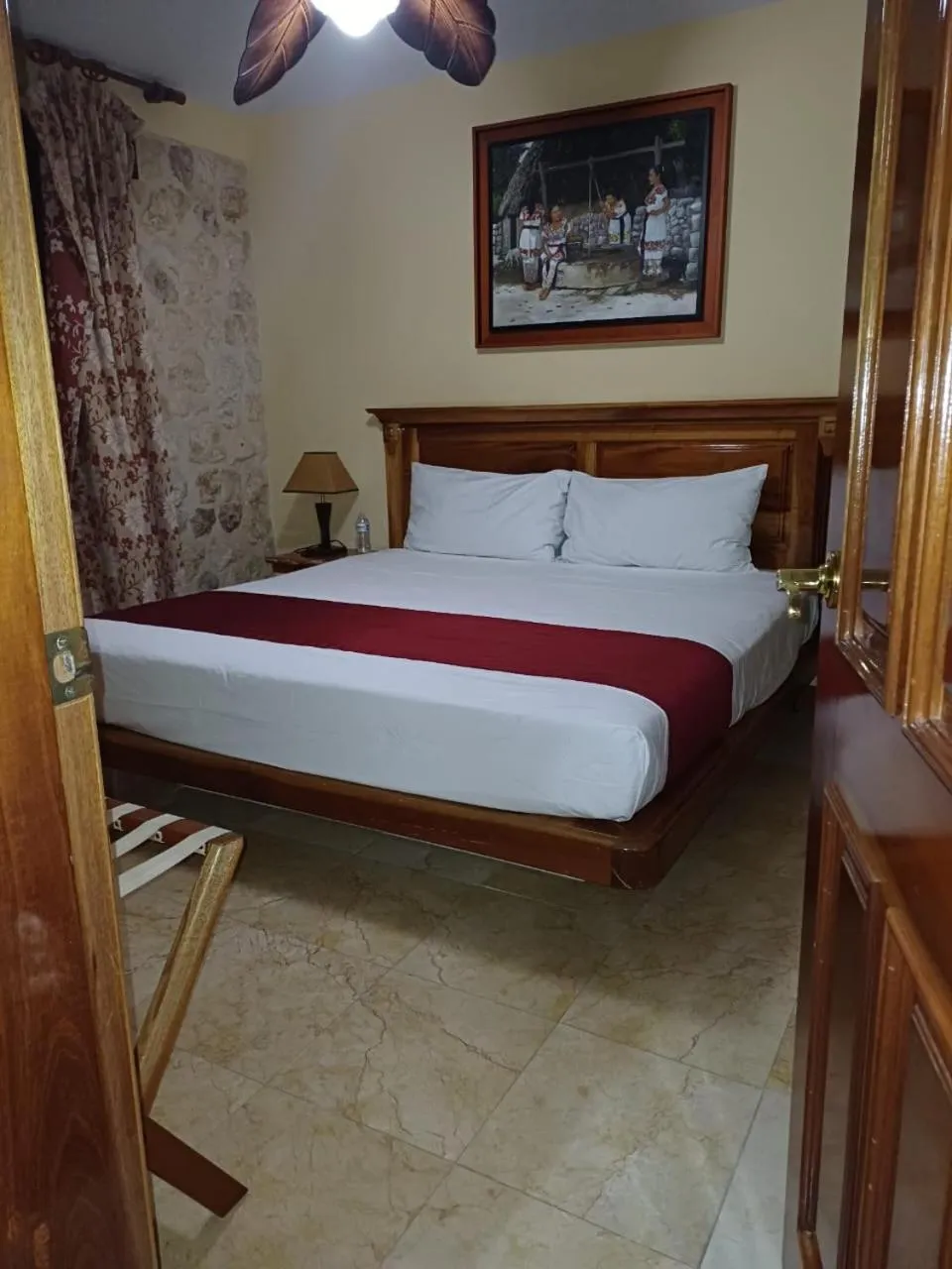 Bed in Cancun International Suites