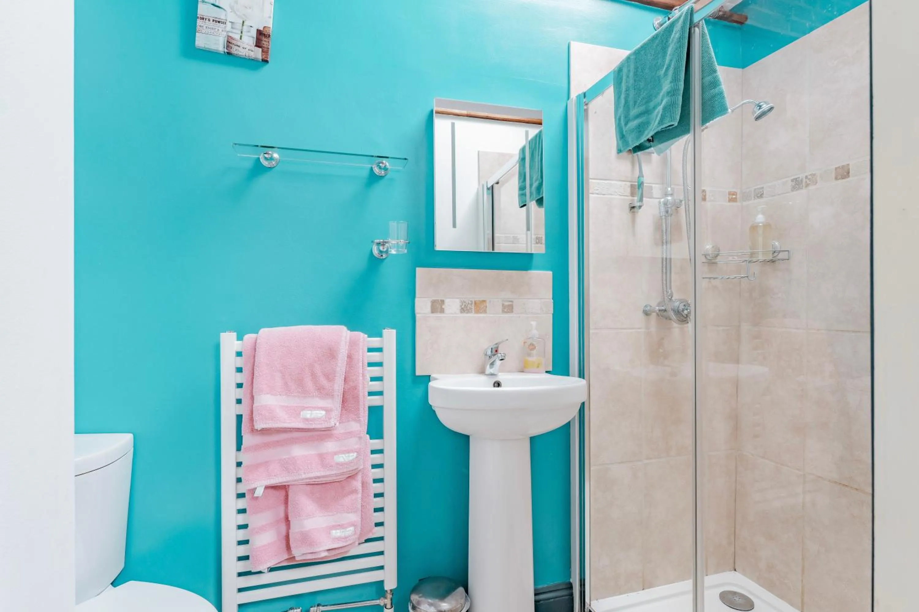 Shower in the Orangery - BnB Suites