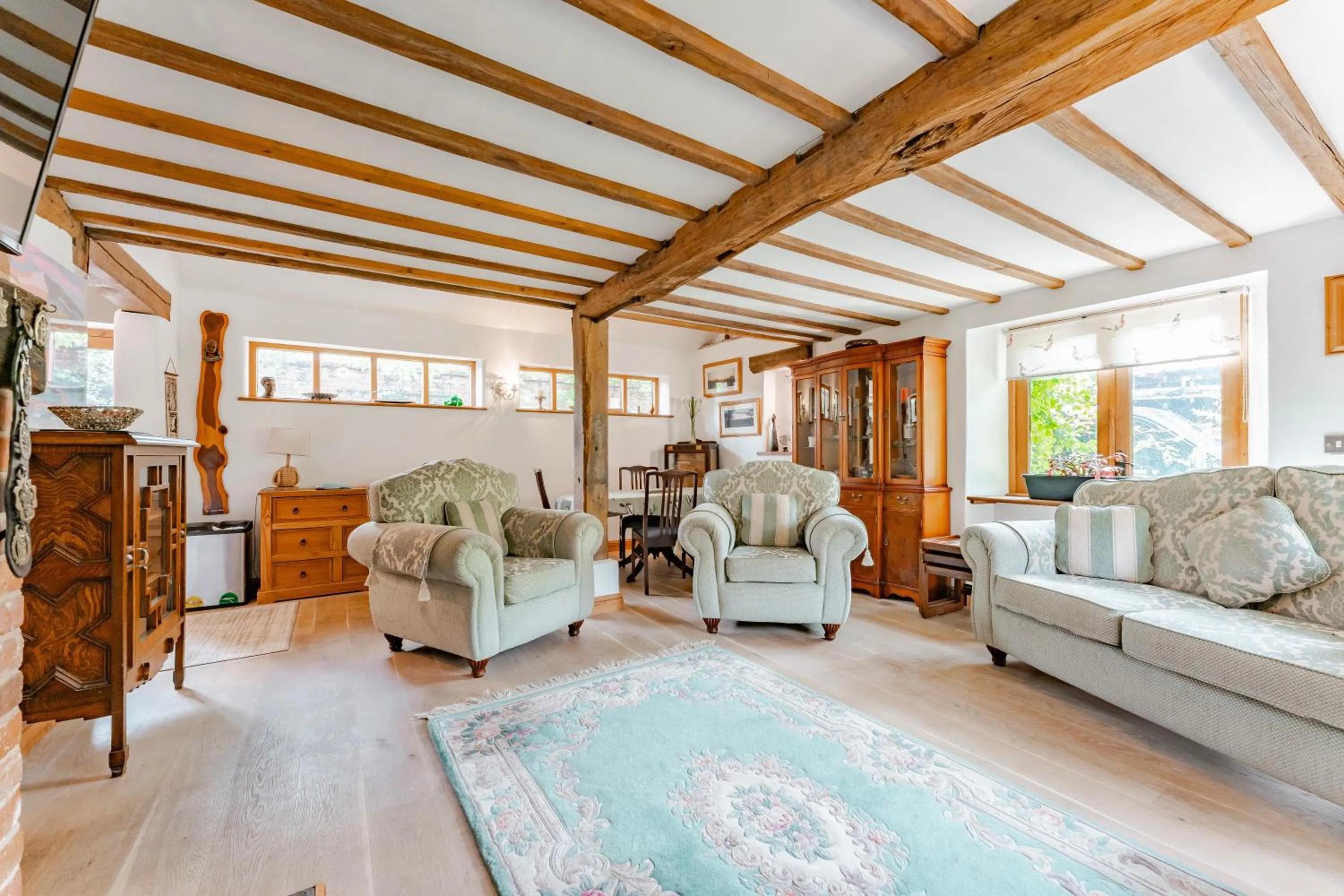 Living room in the Orangery - BnB Suites