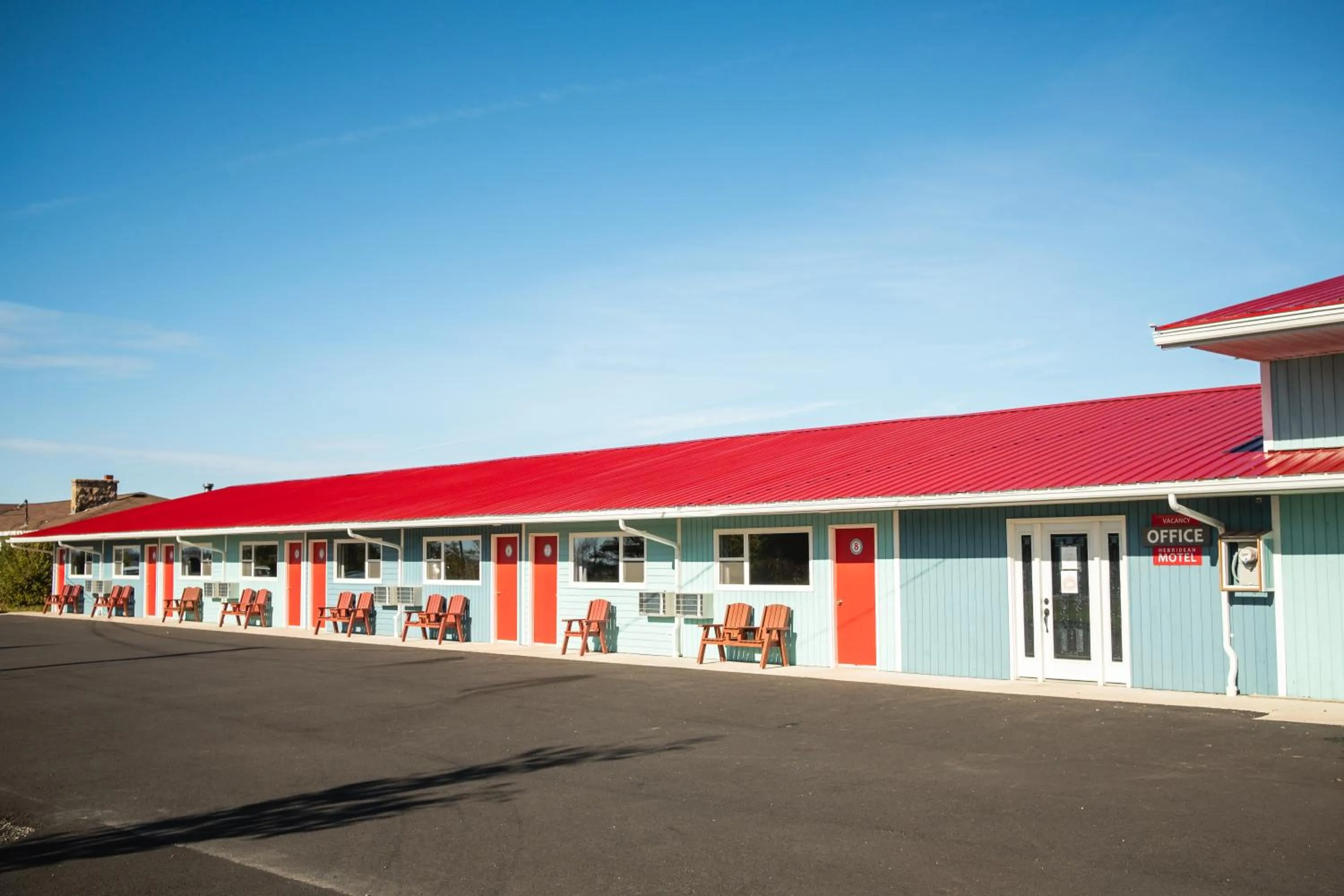 Property building in Hebridean Motel